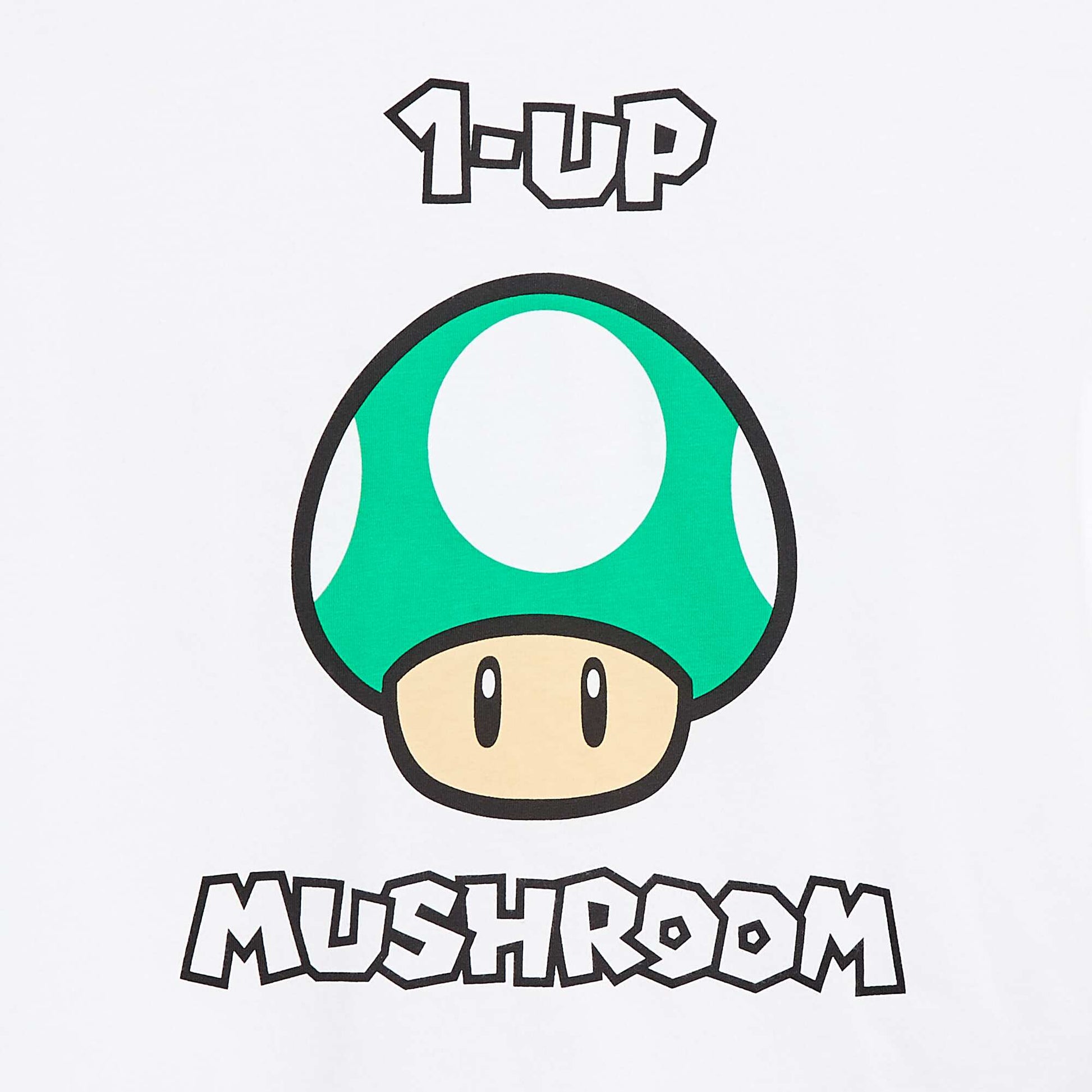T-shirt en coton 'Nintendo' BLANC