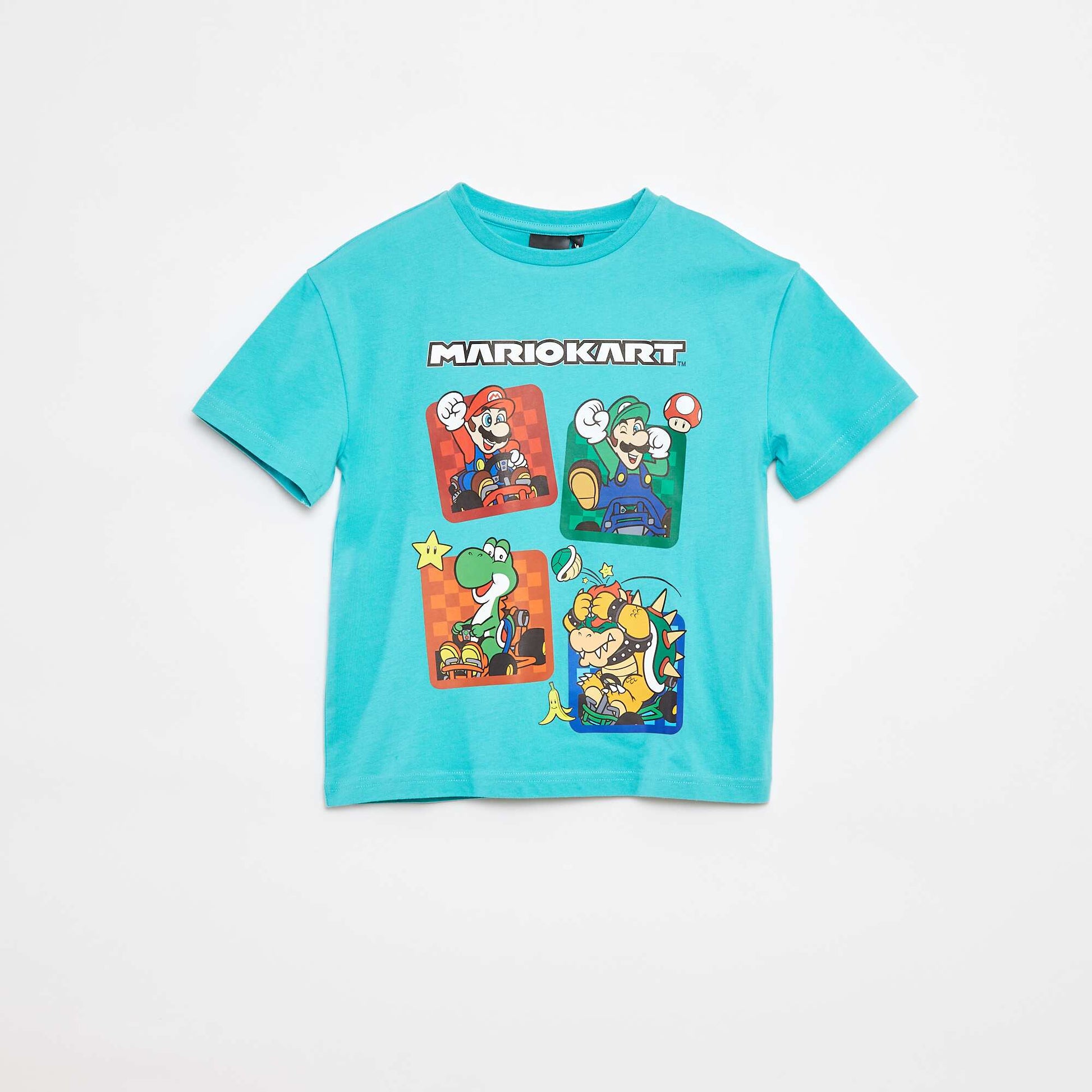 T-shirt en coton 'Nintendo' BLEU