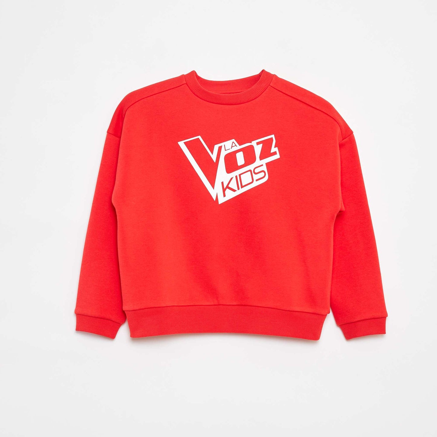 Sweat french terry 'La Voz Kids' ROUGE