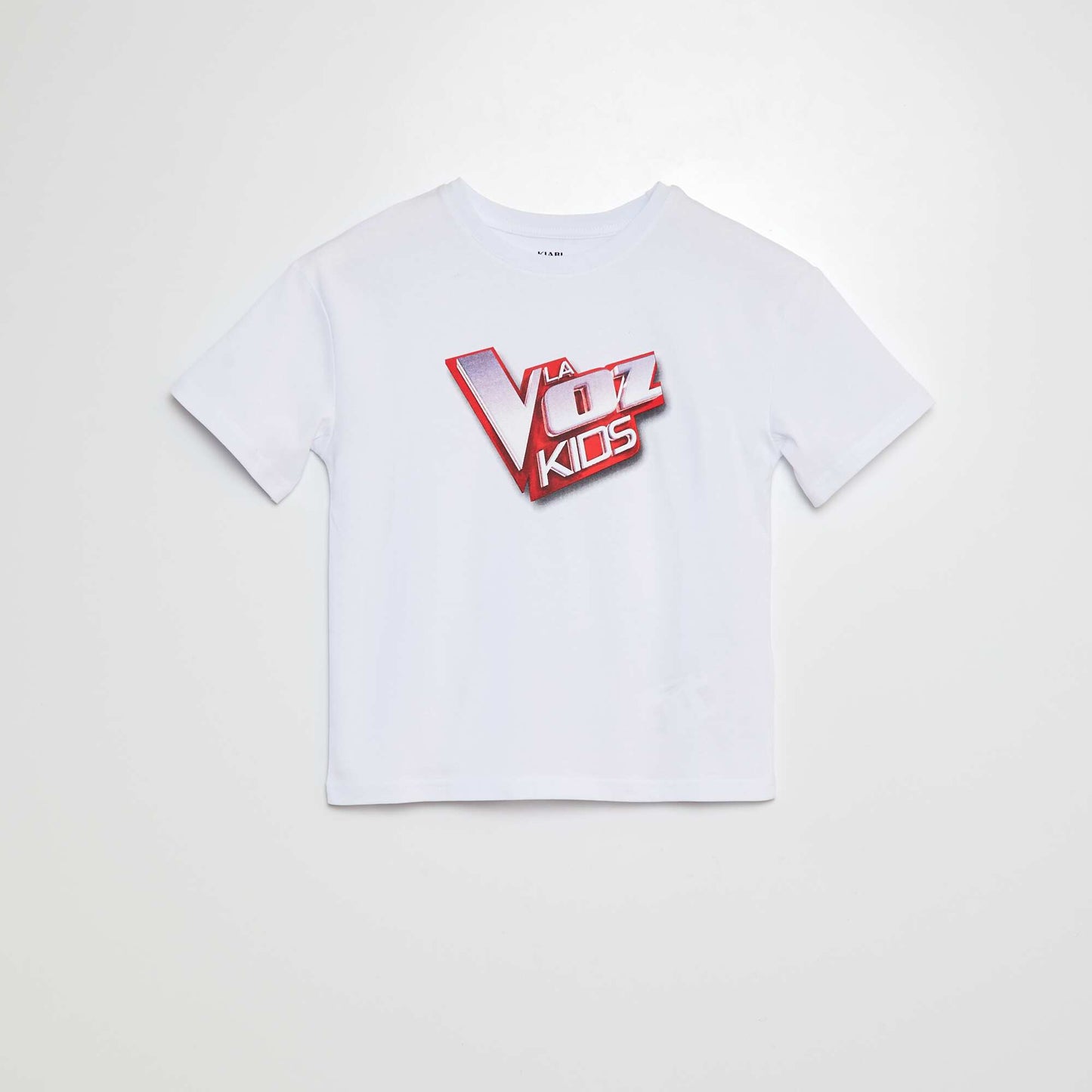 T-shirt à manches courtes 'La Voz Kids' BLANC