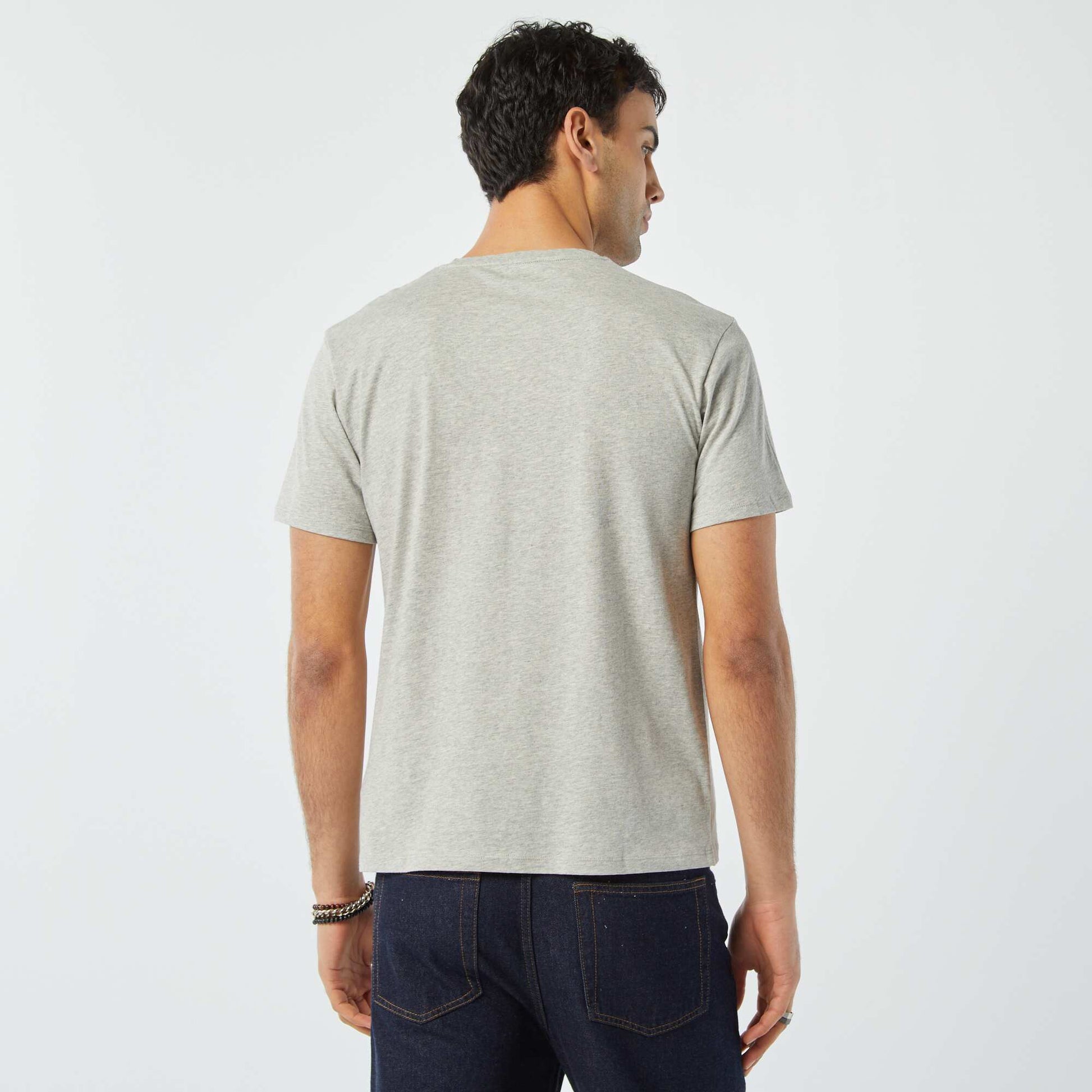 T-shirt 'The Voice' manches courtes GRIS