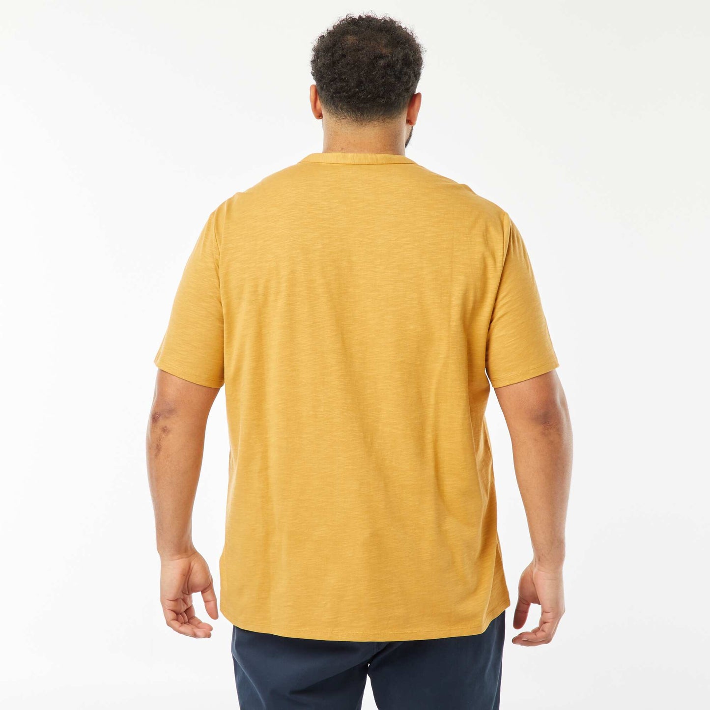 T-shirt à col tunisien BEIGE