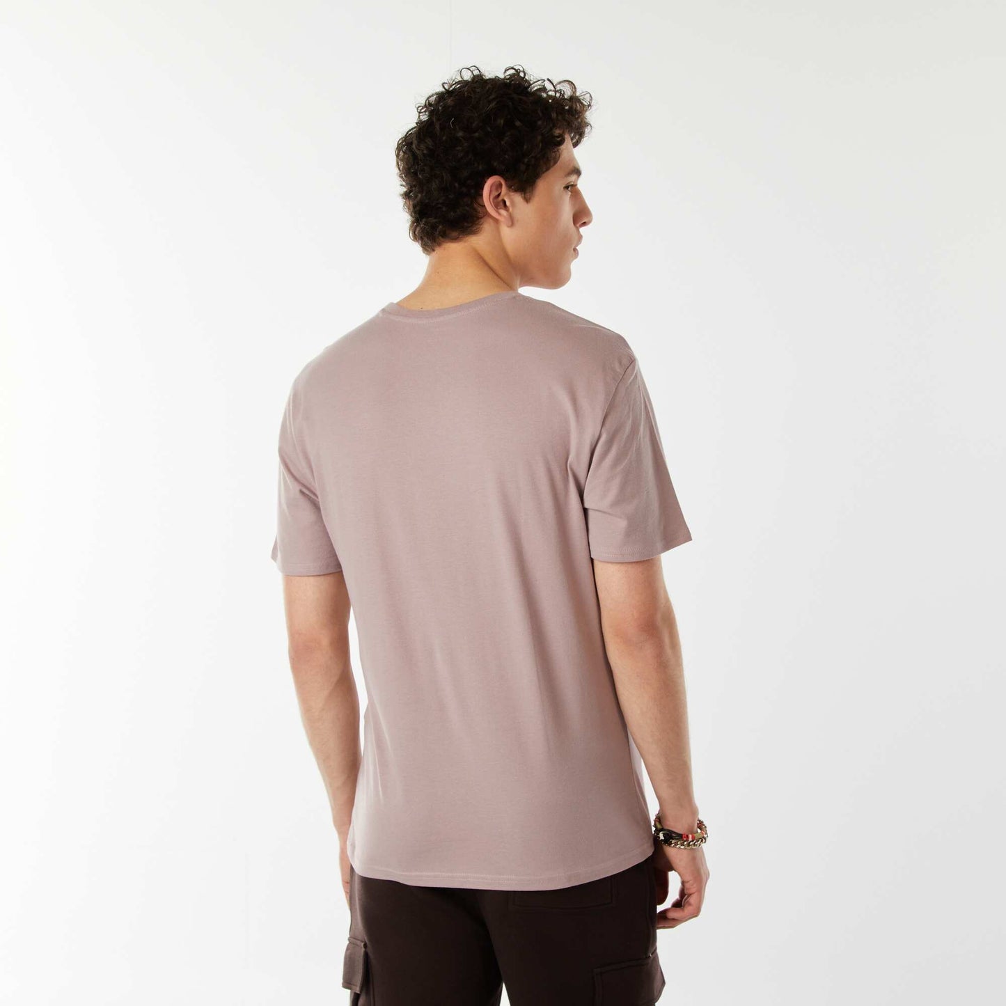Tee-shirt imprimé à messages ROSE