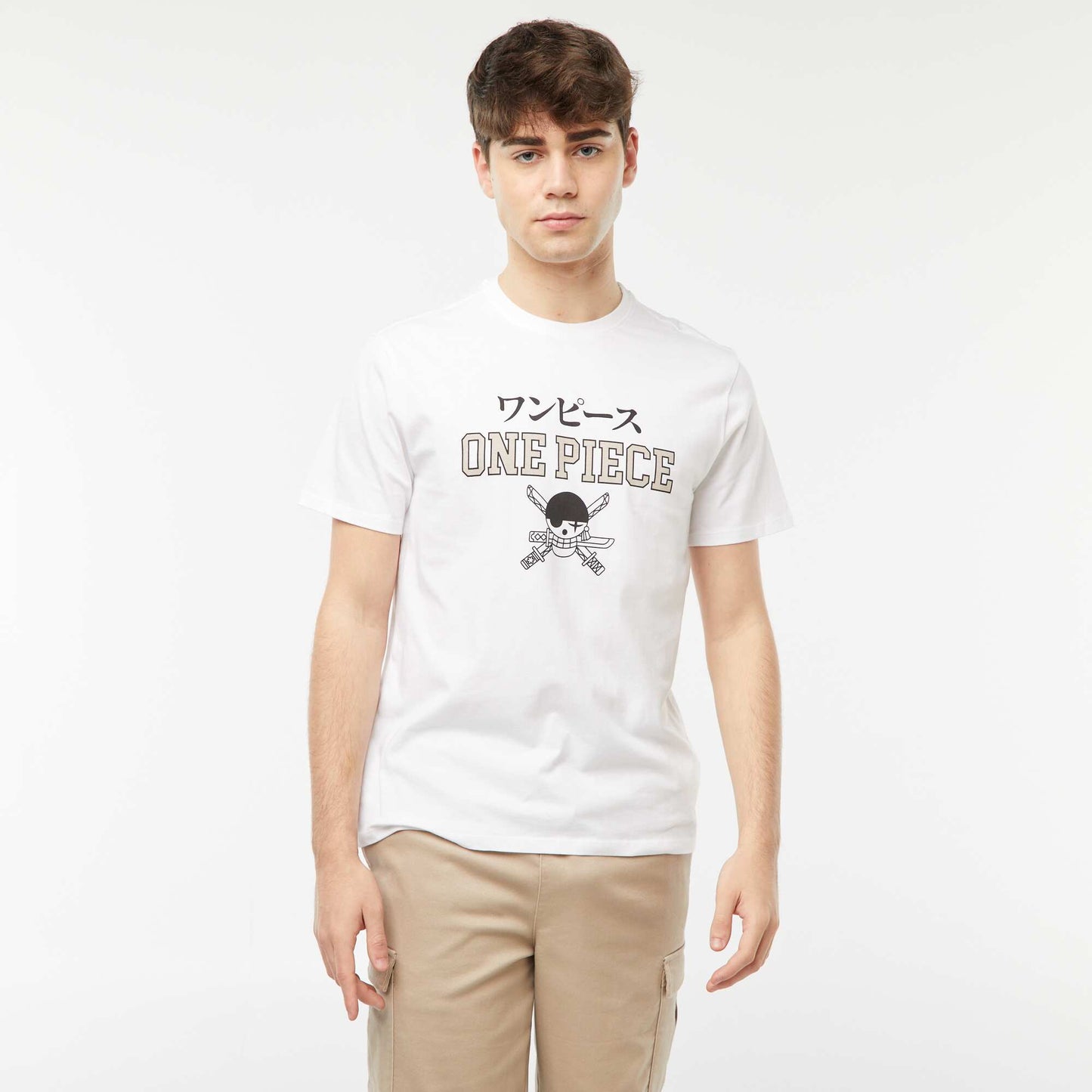 Tee-shirt imprimé 'One Piece' BLANC