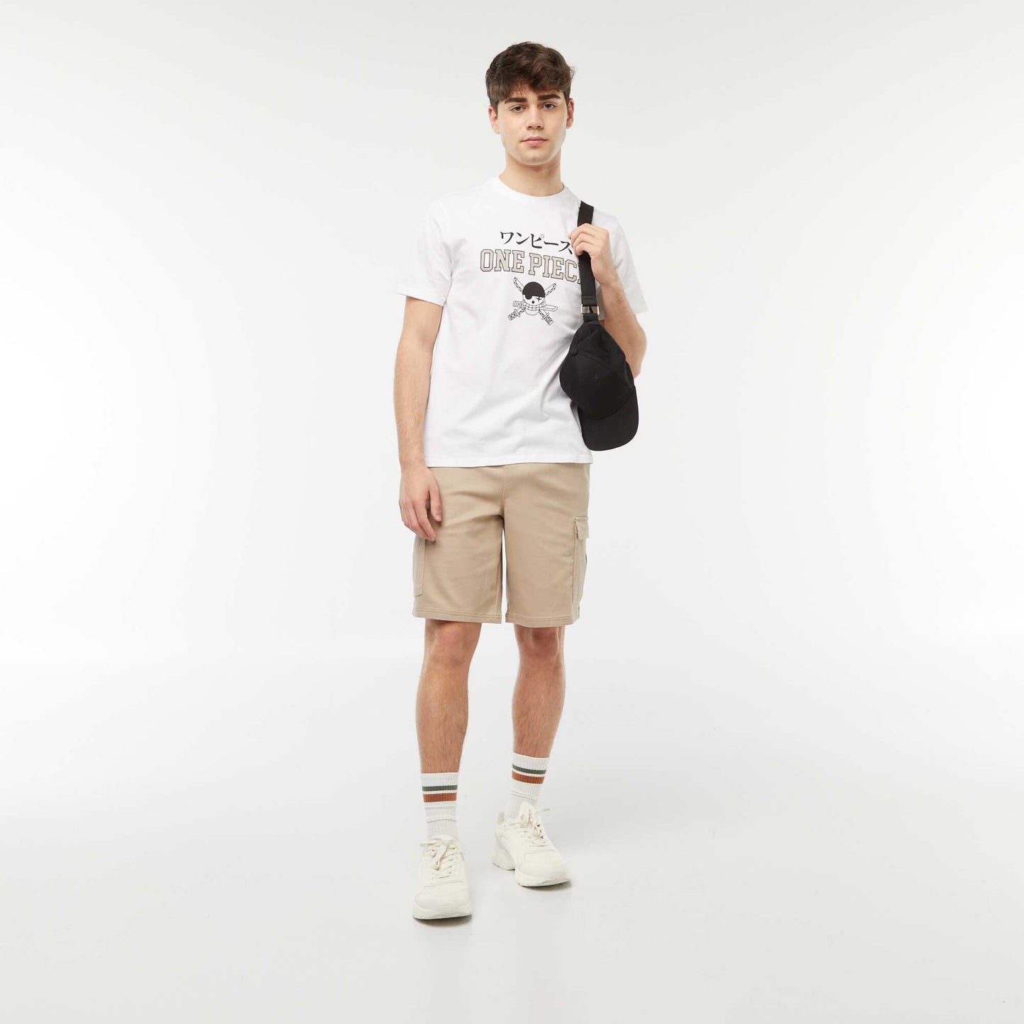 Tee-shirt imprimé 'One Piece' BLANC