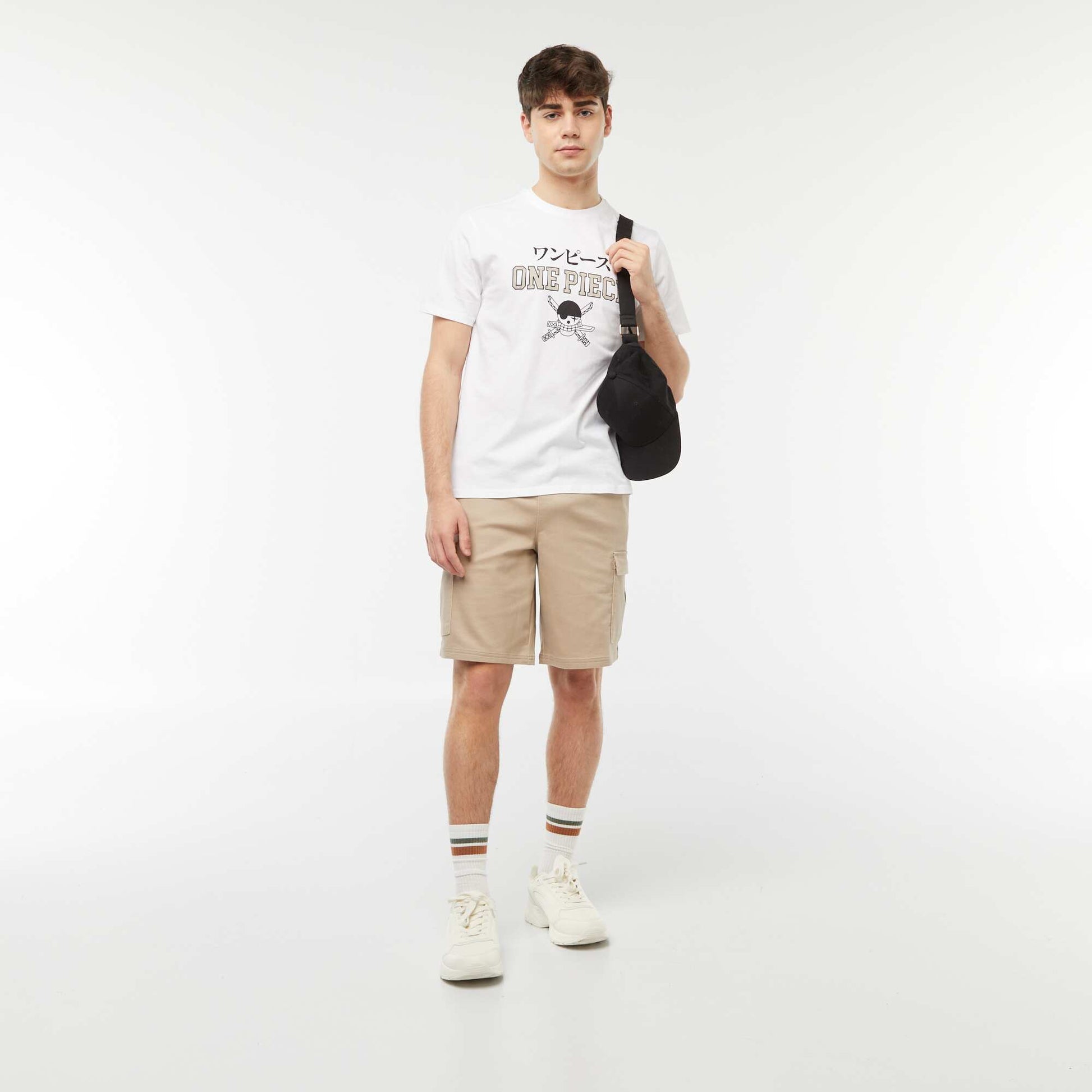 Tee-shirt imprimé 'One Piece' BLANC