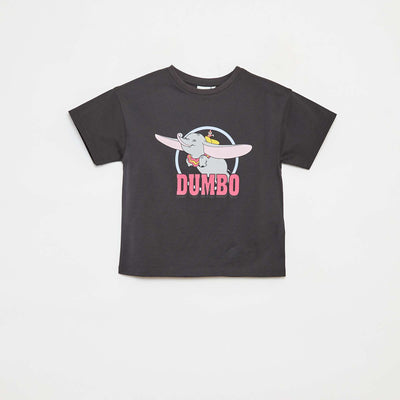 T-shirt à manches courtes 'Disney' NOIR