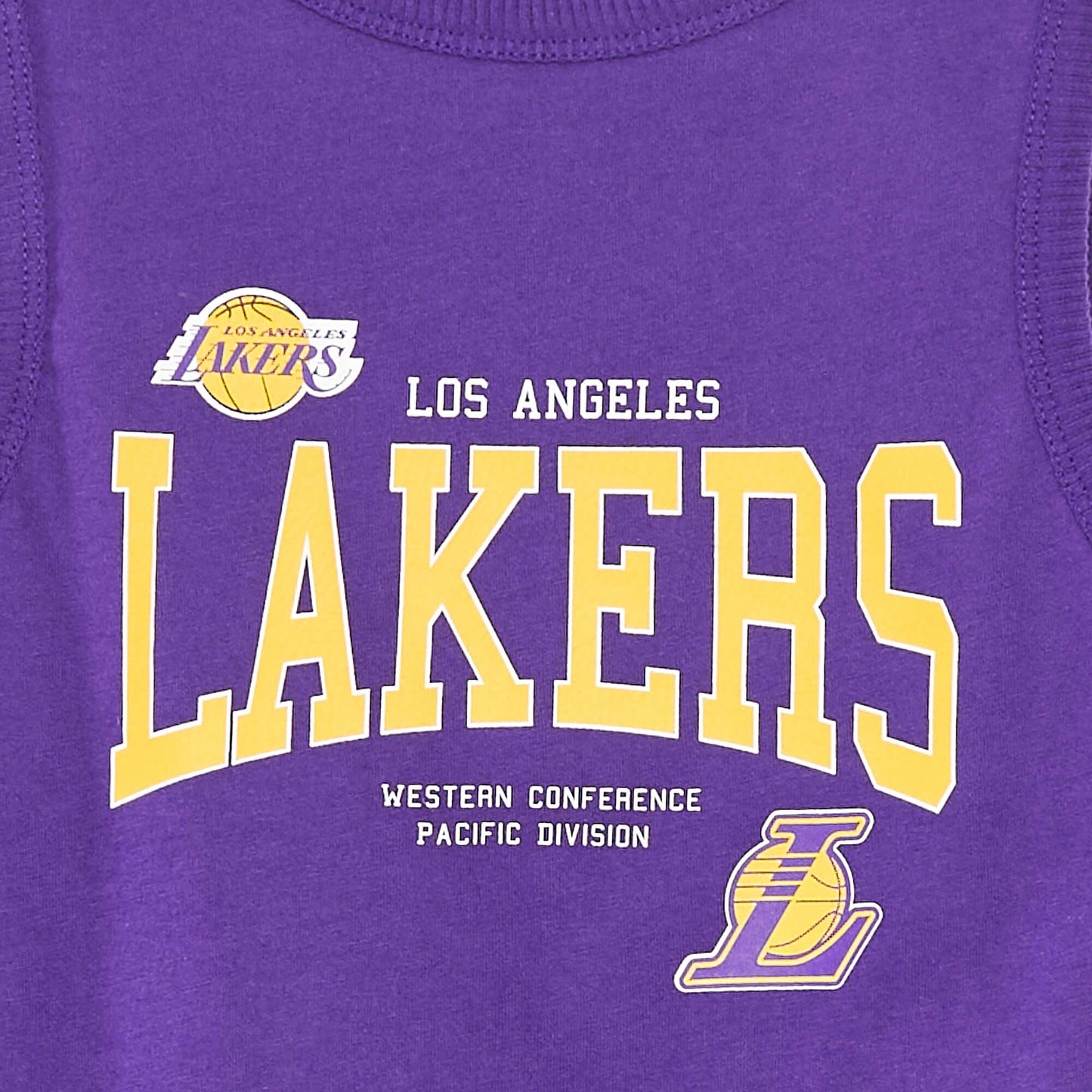 Débardeur à col rond 'NBA' VIOLET
