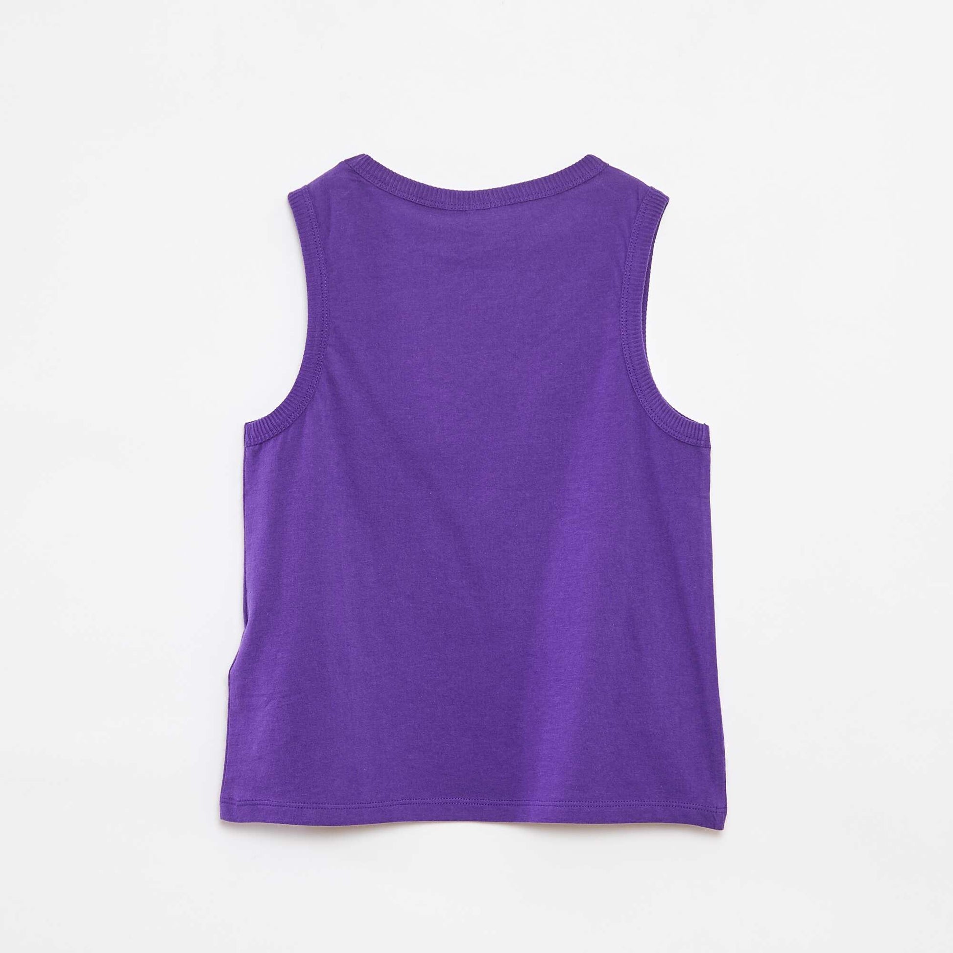 Débardeur à col rond 'NBA' VIOLET