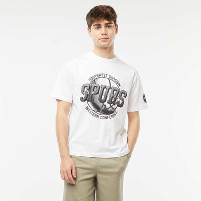 Tee-shirt imprimé 'NBA' BLANC
