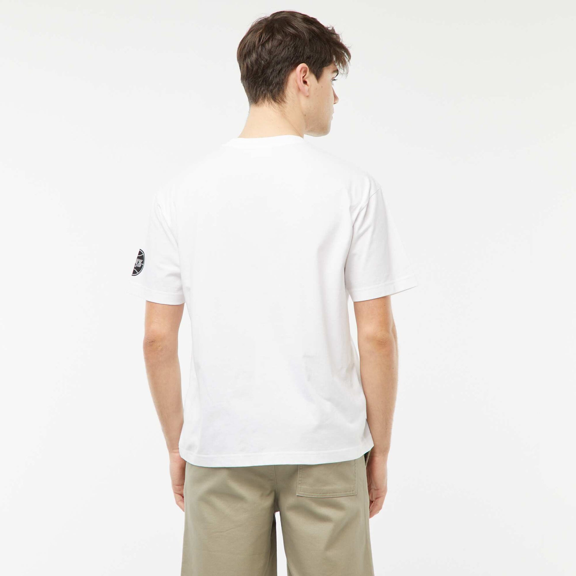 Tee-shirt imprimé 'NBA' BLANC
