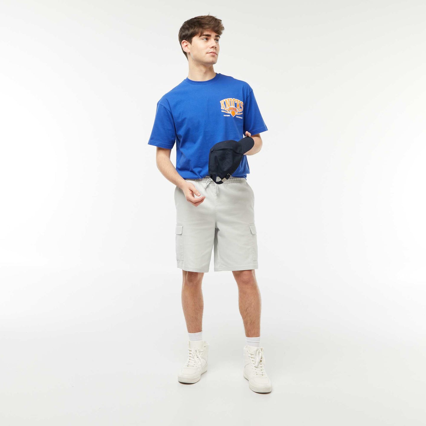 Tee-shirt imprimé 'NBA' BLEU