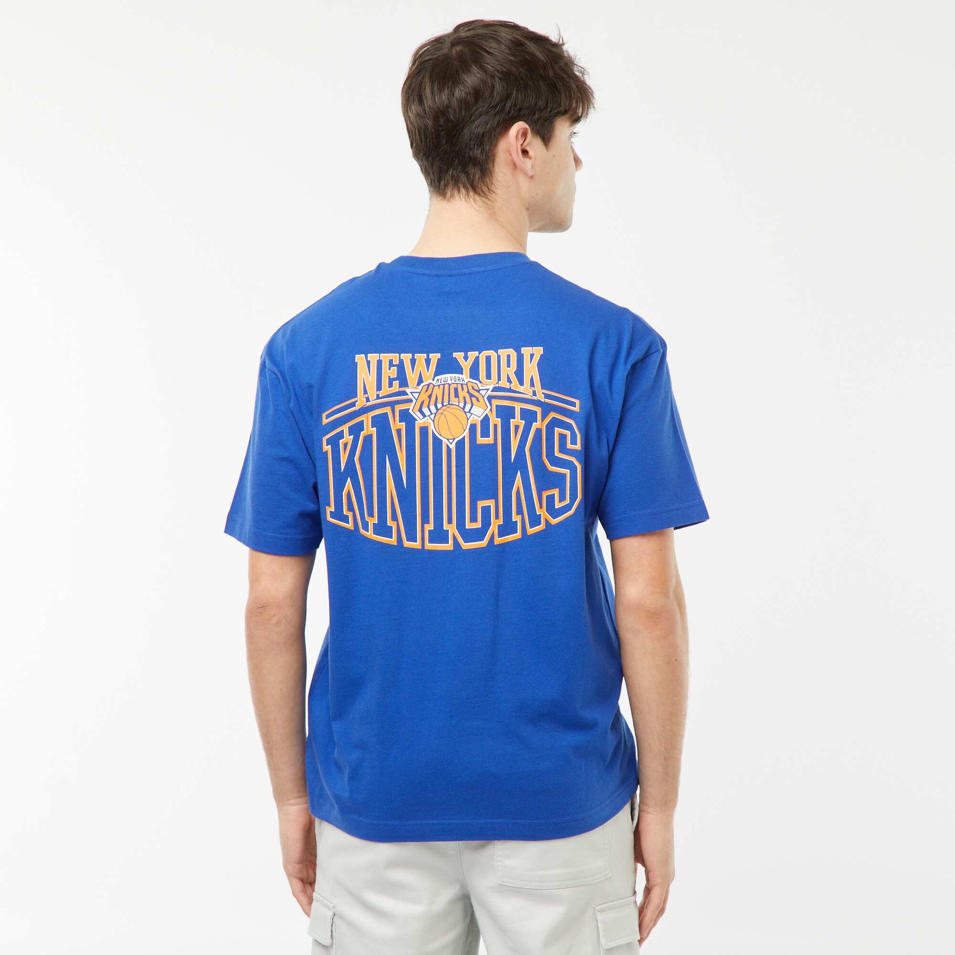 Tee-shirt imprimé 'NBA' BLEU