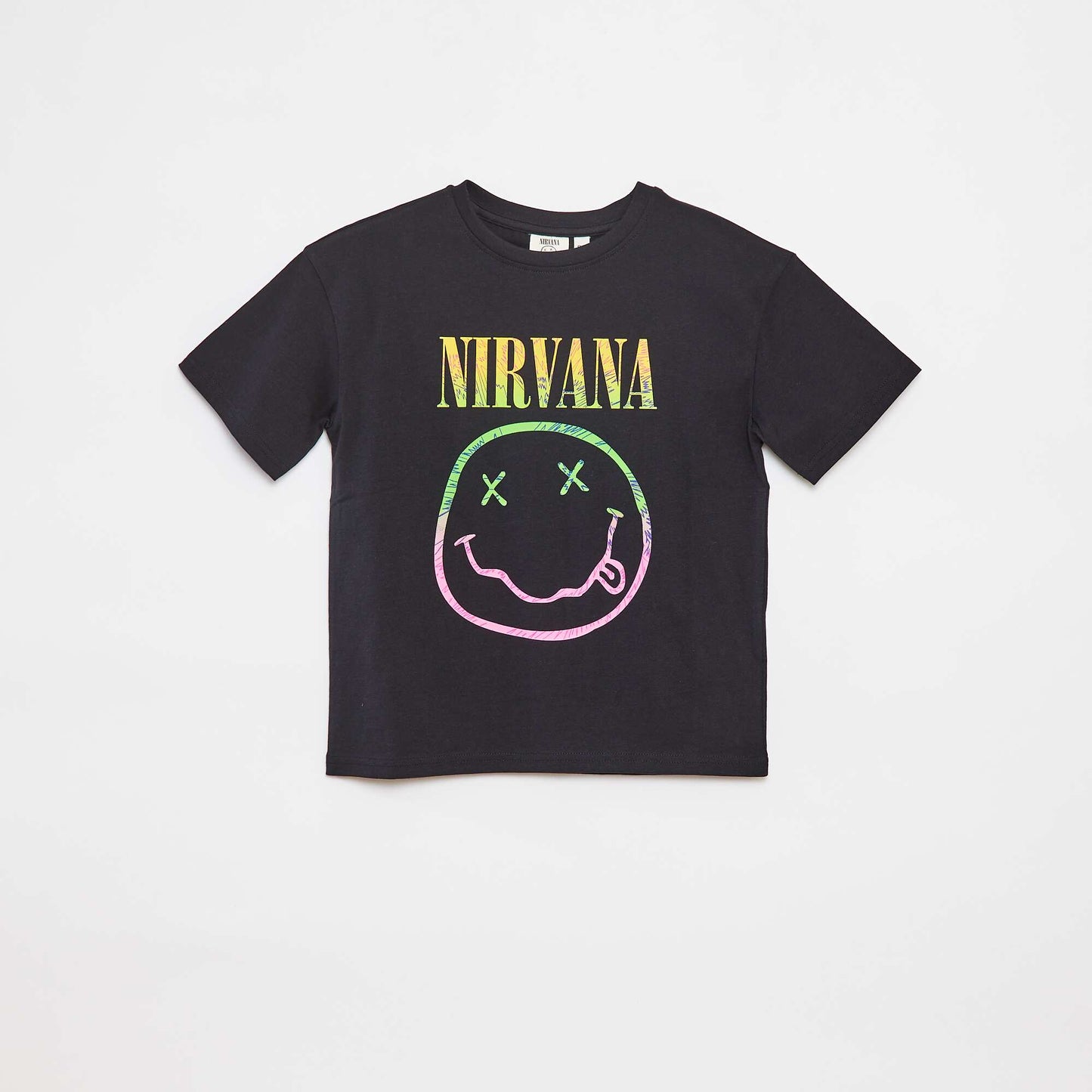 T-shirt loose 'Nirvana' NOIR