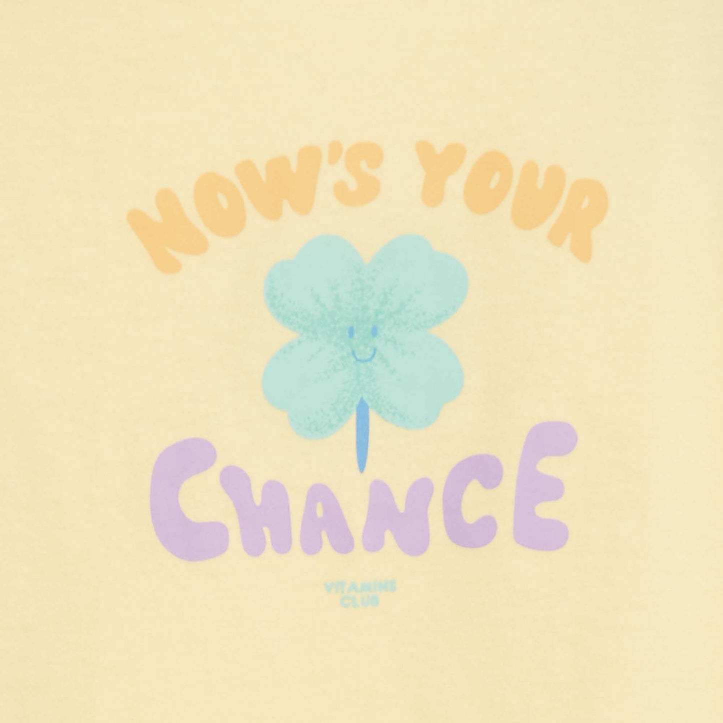 T-shirt imprimé manches courtes et col rond JAUNE
