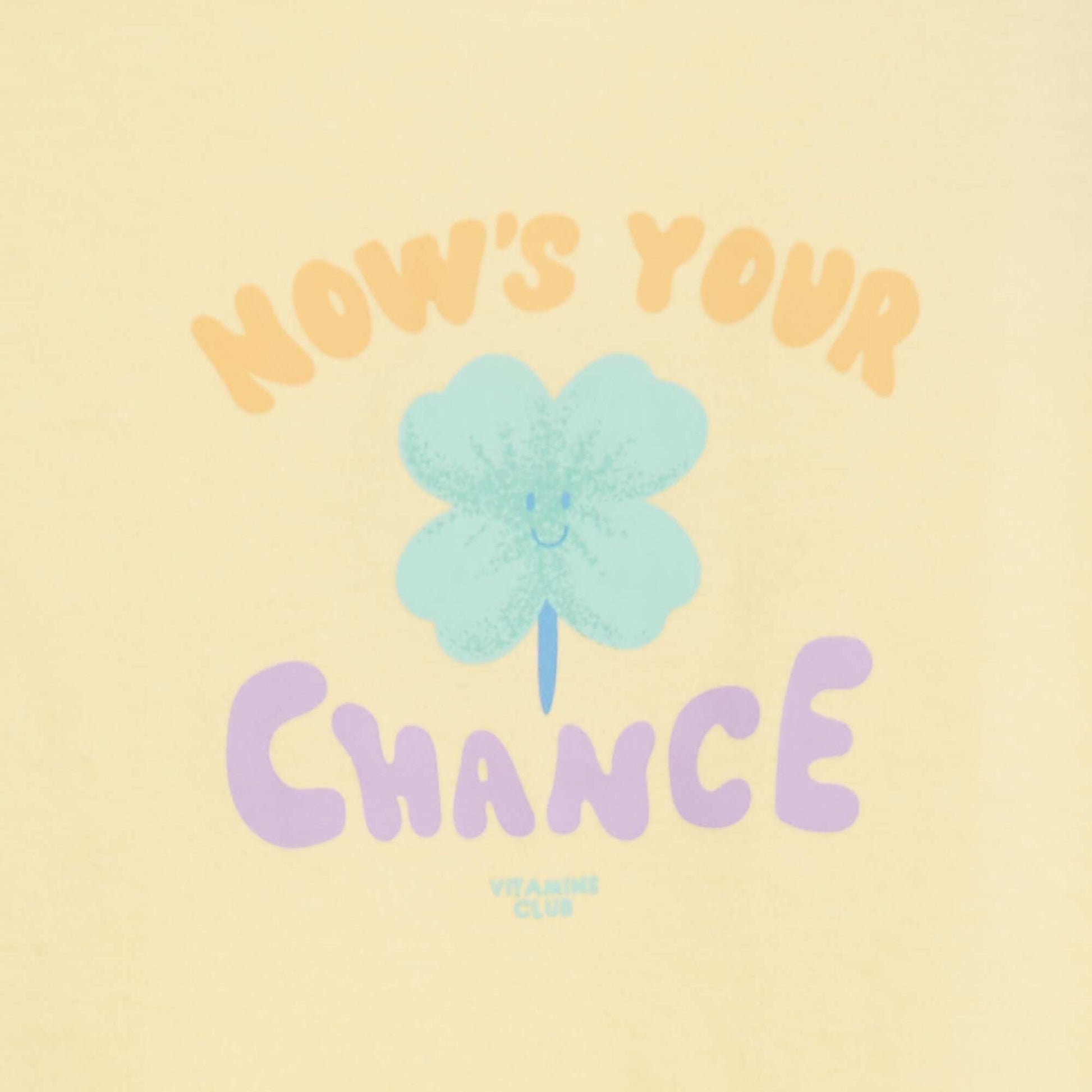 T-shirt imprimé manches courtes et col rond JAUNE