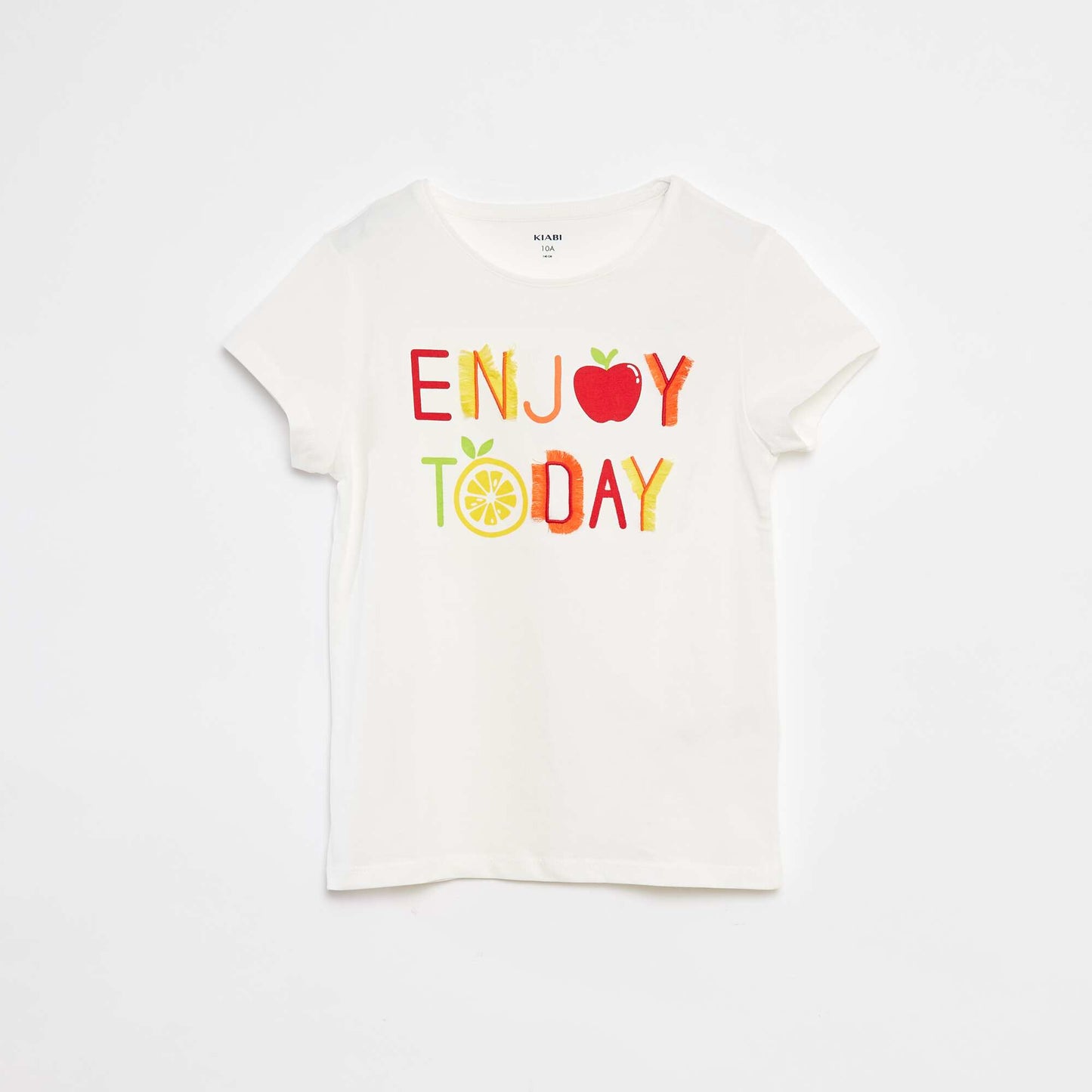 T-shirt imprimé animé manches courtes BLANC