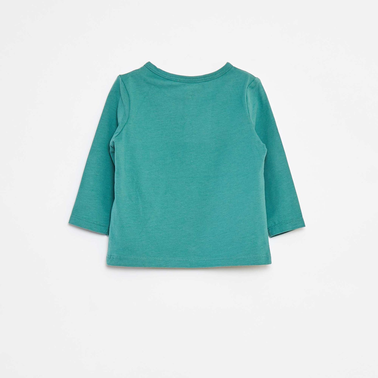 T-shirt à col tunisien VERT