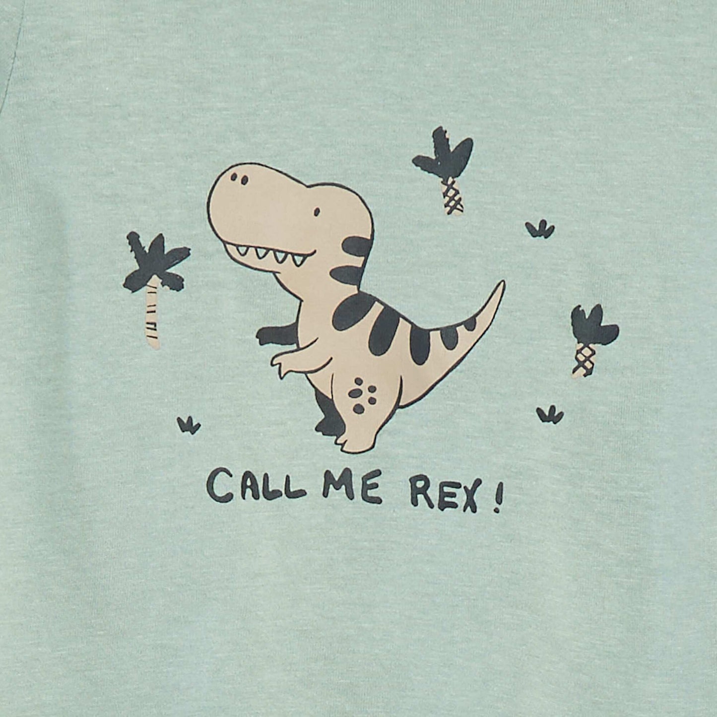 T-shirt à manches longues avec animation VERT