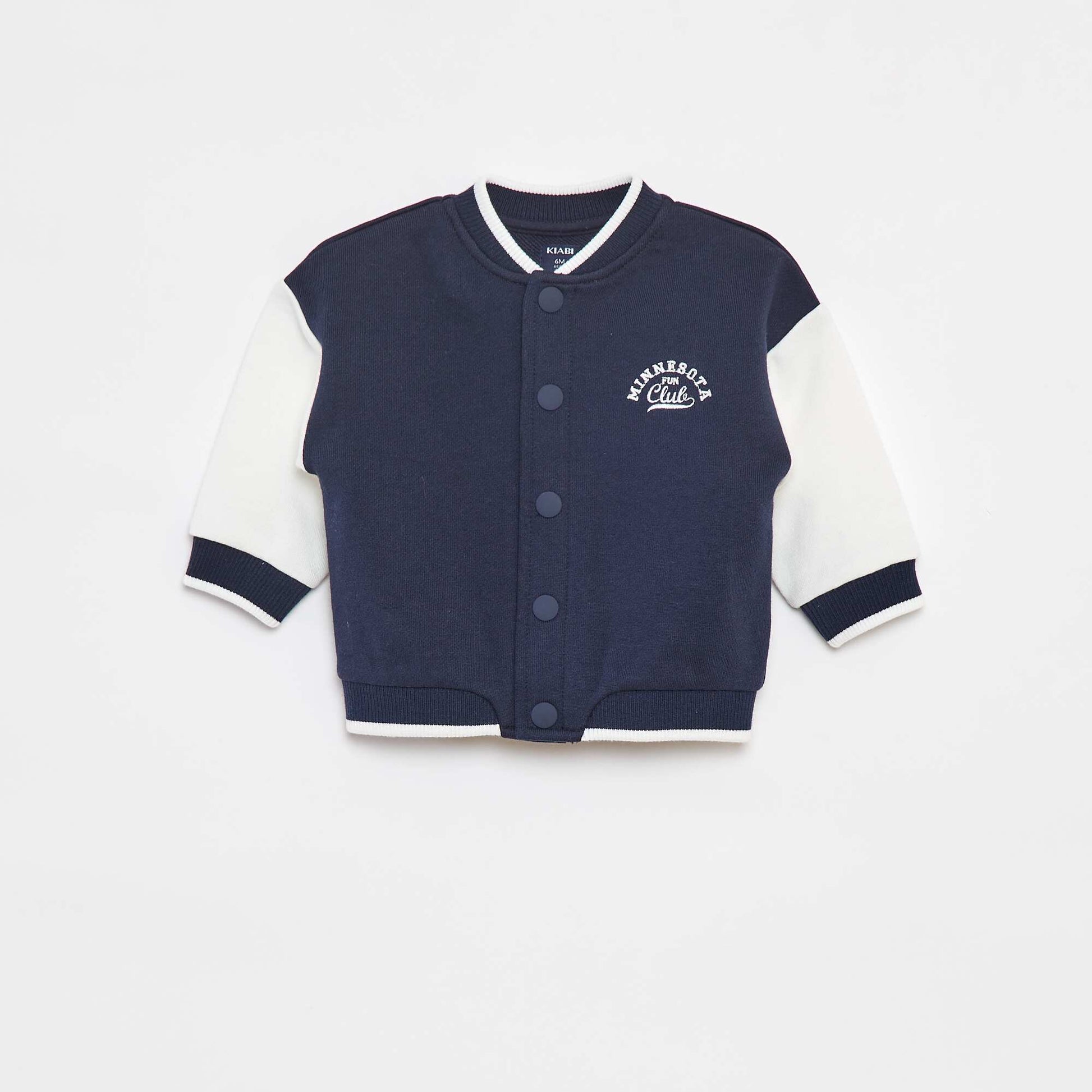 Gilet style campus BLEU