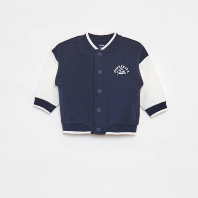 Gilet style campus BLEU