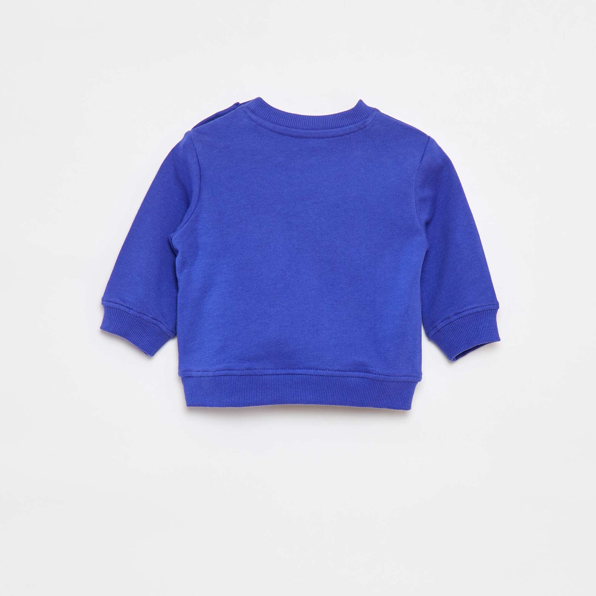 Sweat à manches longues avec print BLEU
