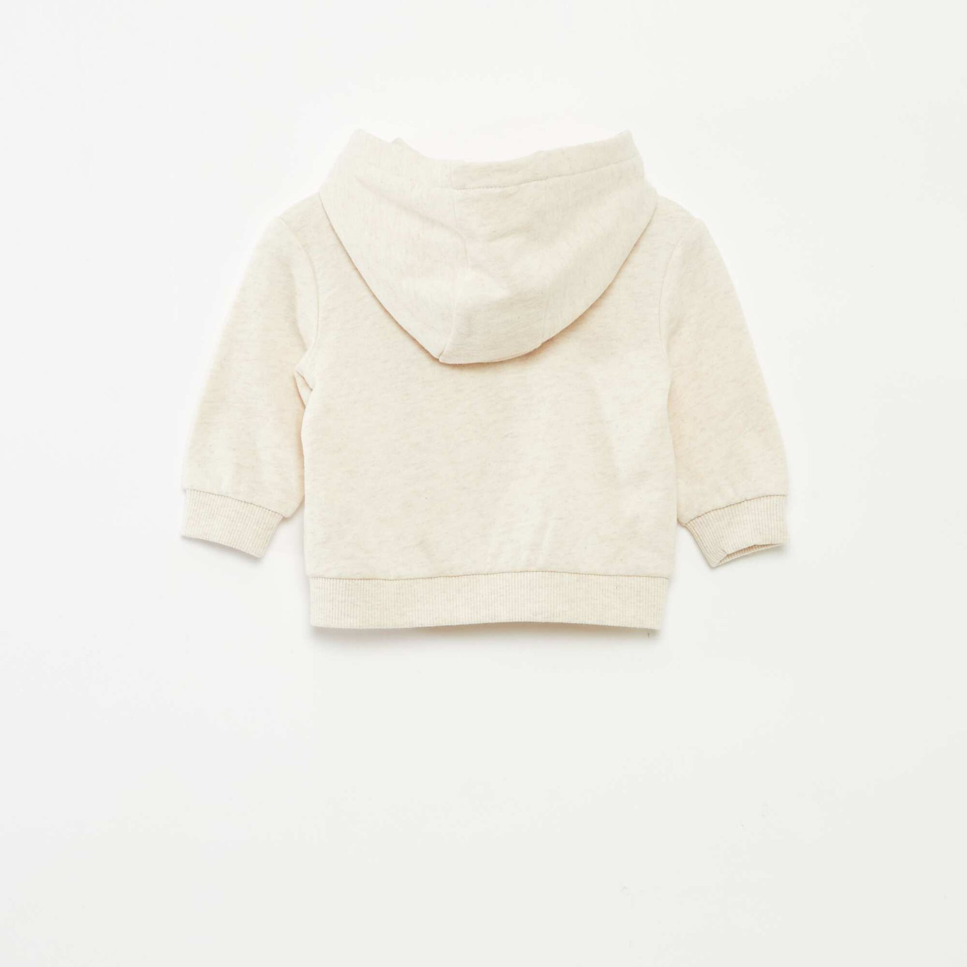 Sweat à capuche zippé 'Simba' BEIGE