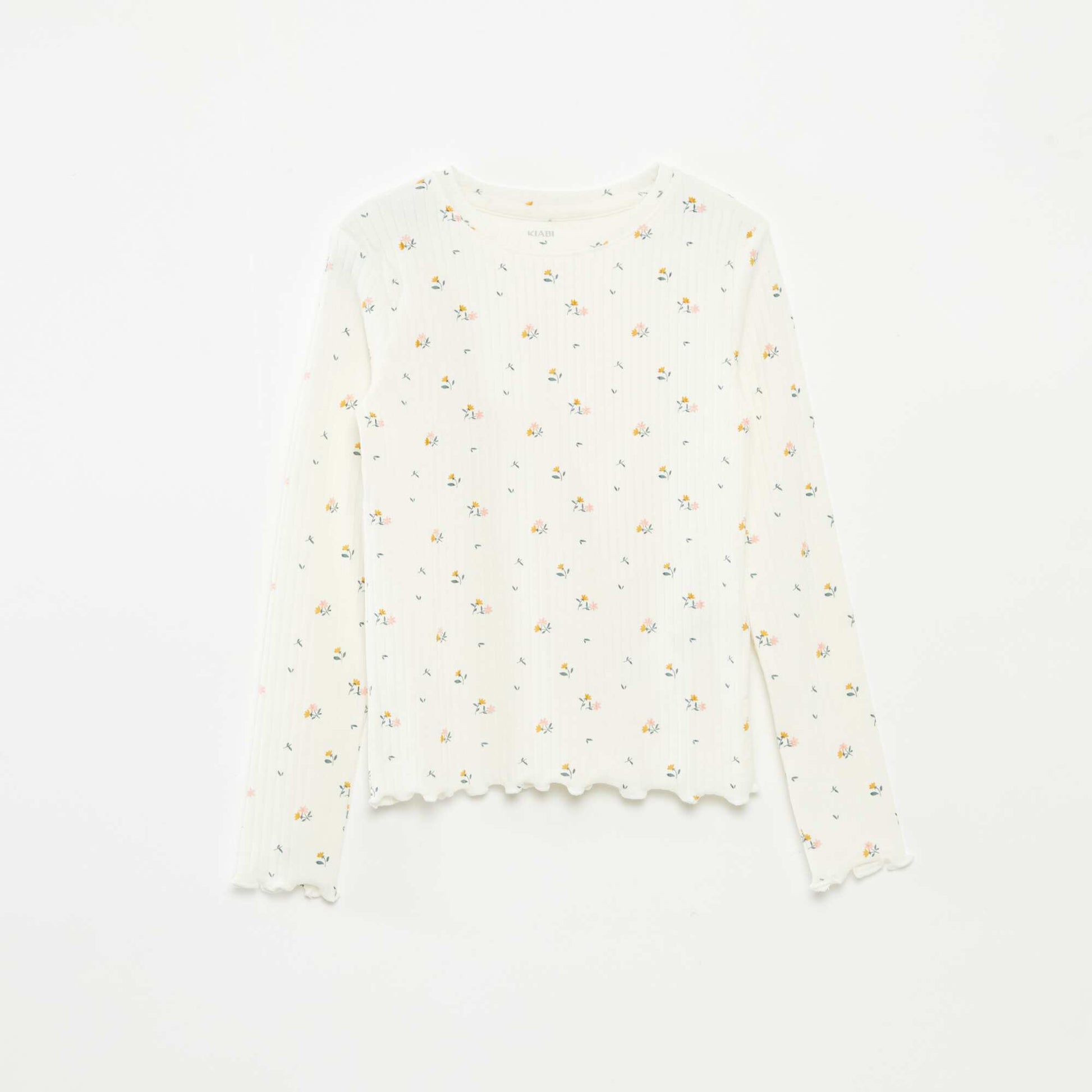 Lot de 2 t-shirts côtelés ROSE