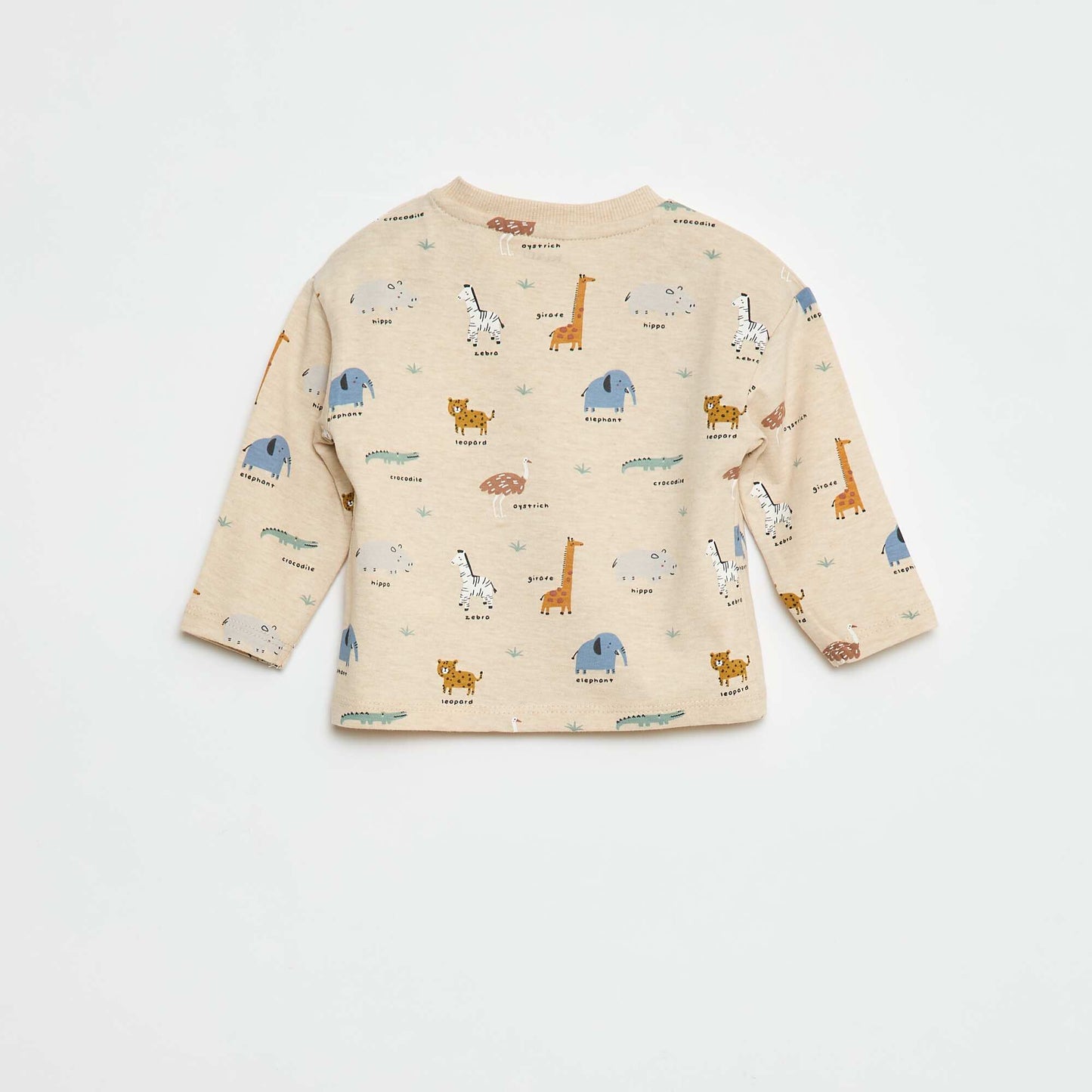 T-shirt imprimé animaux BEIGE
