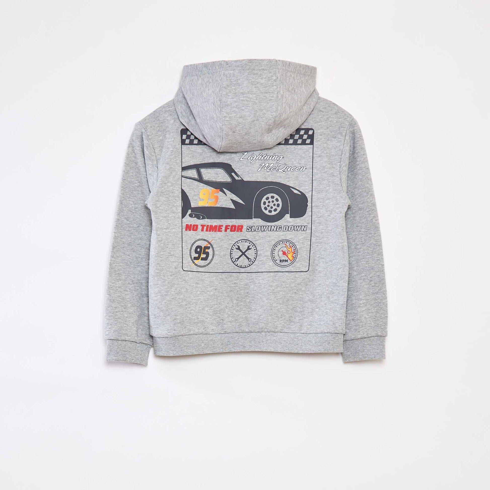 Sweat à capuche 'Cars' GRIS