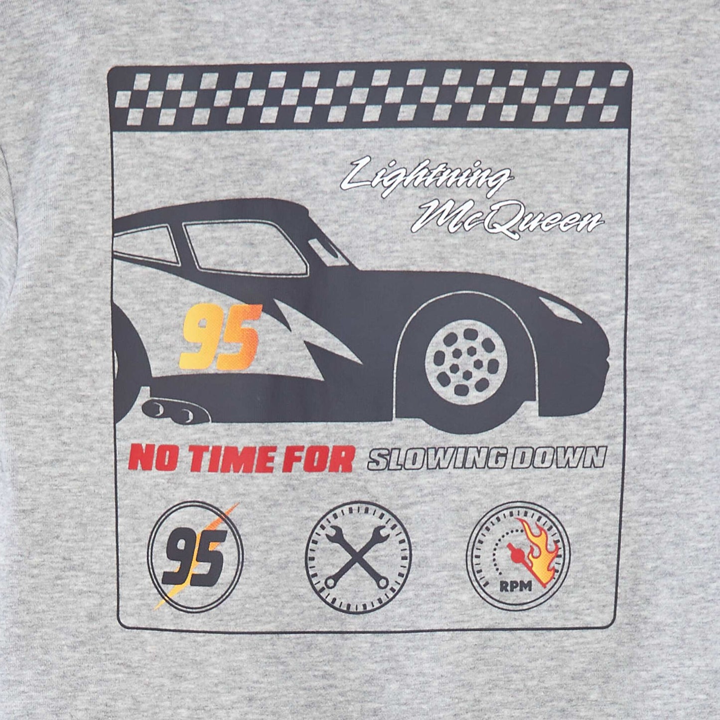 Sweat à capuche 'Cars' GRIS
