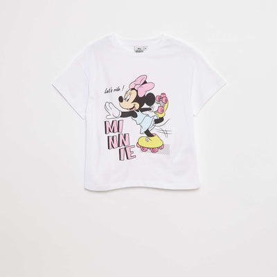 T-shirt imprimé 'Minnie' BLANC