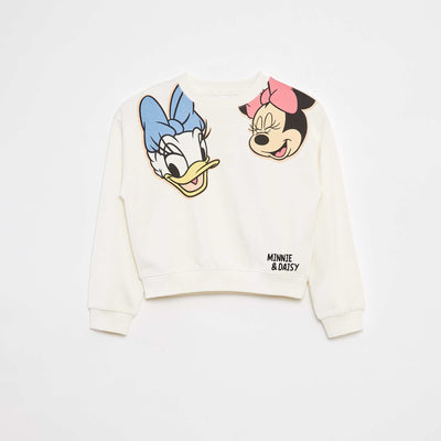Sweat à col rond 'Minnie' 'Disney' BEIGE