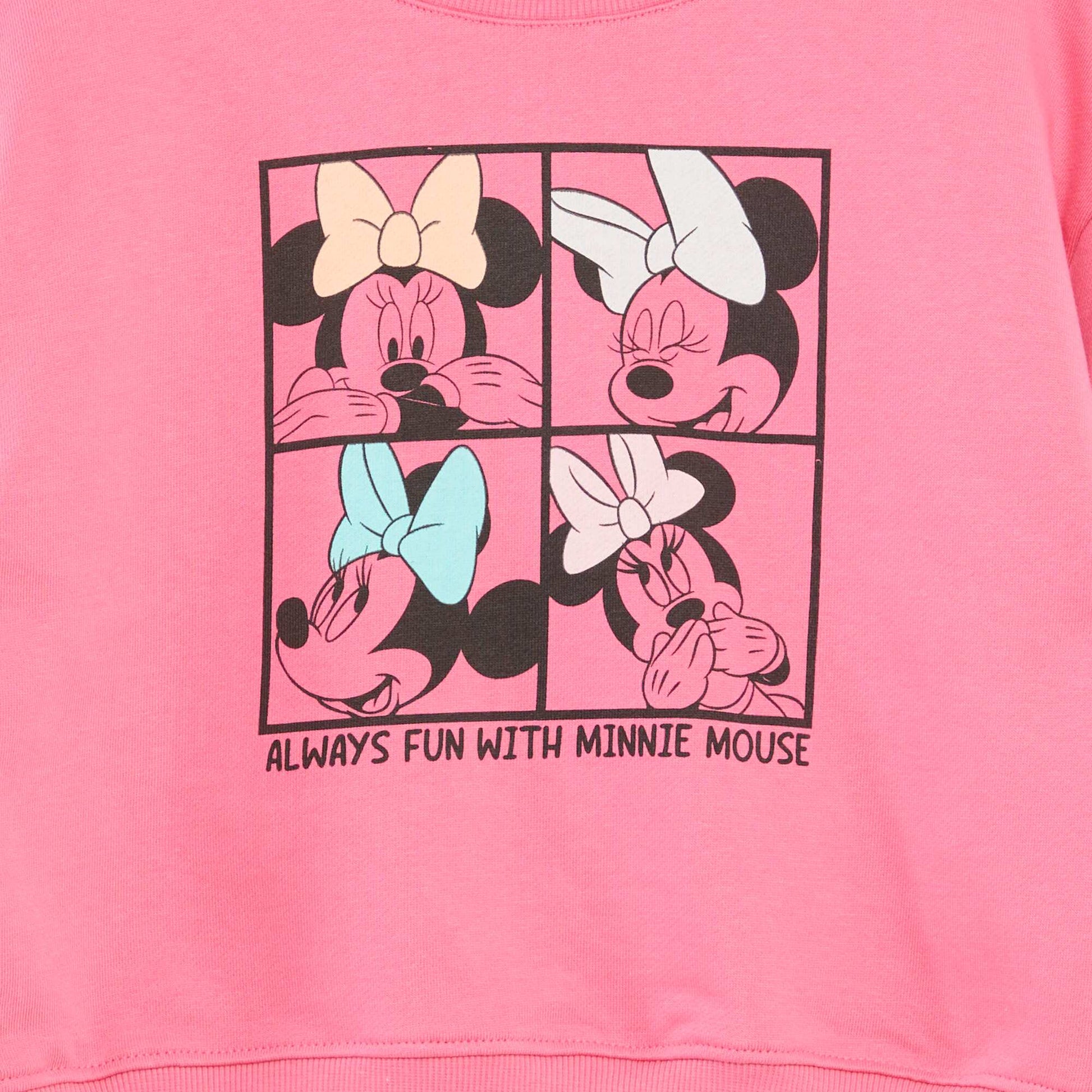 Sweat à col rond 'Minnie' 'Disney' ROSE