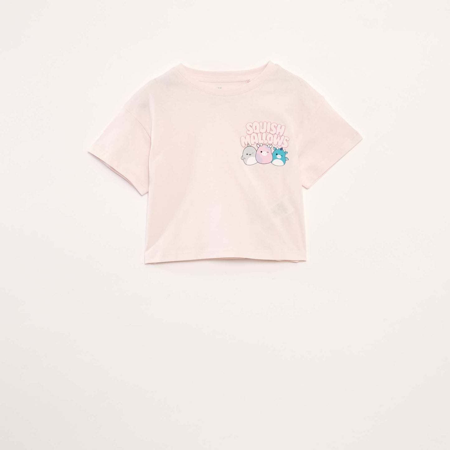 T-shirt imprimé manches courtes ROSE