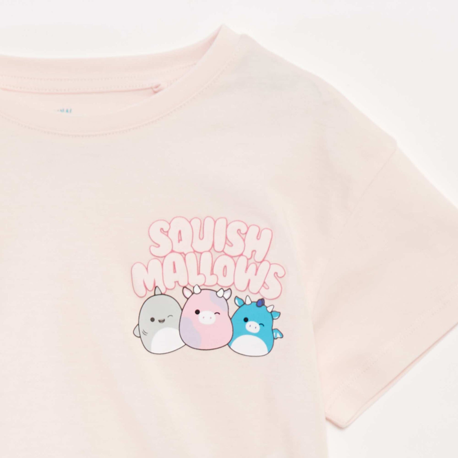 T-shirt imprimé manches courtes ROSE