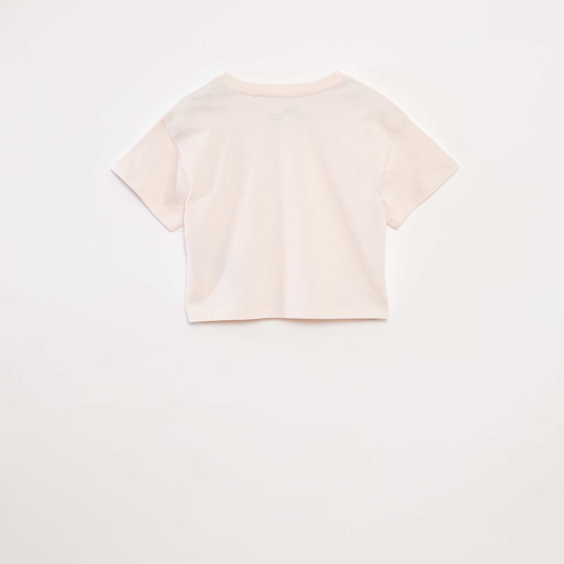 T-shirt imprimé manches courtes ROSE