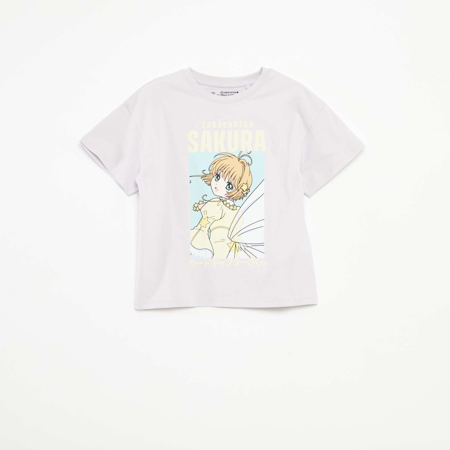 T-shirt 'Cardcaptor Sakura' manches courtes BLANC