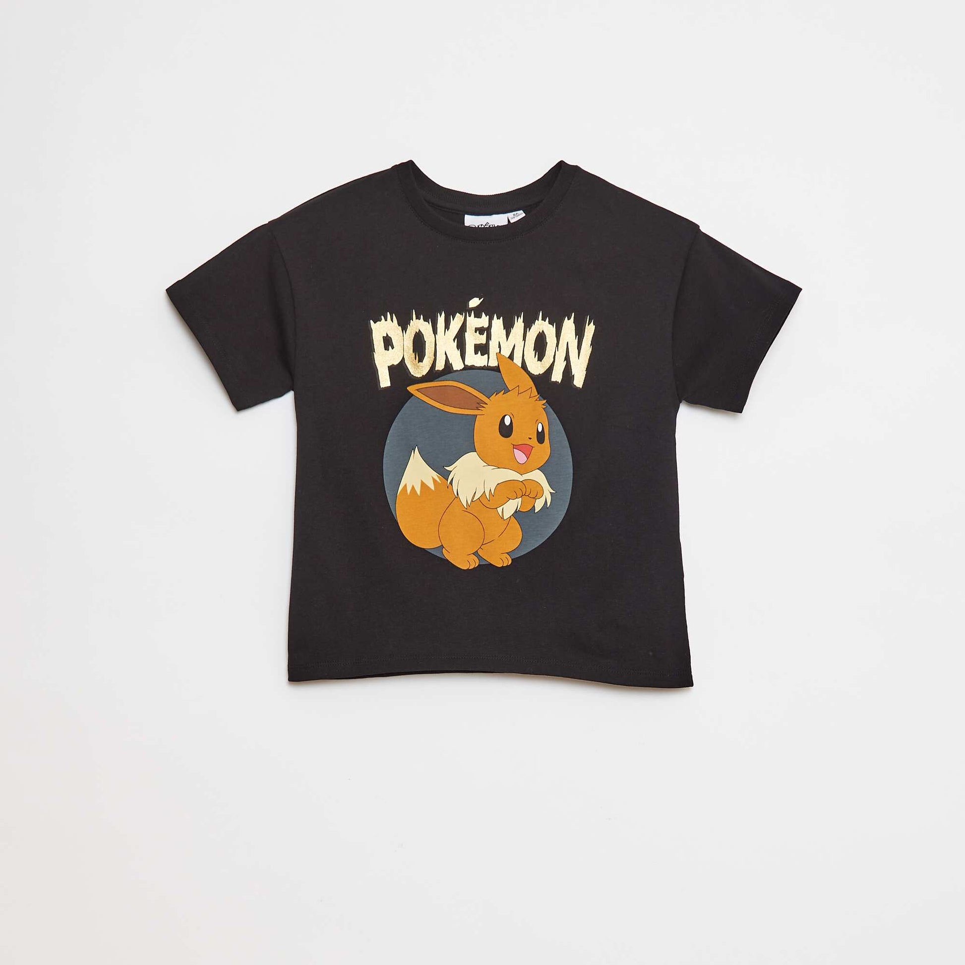 Tee-shirt imprimé 'Pokémon' NOIR