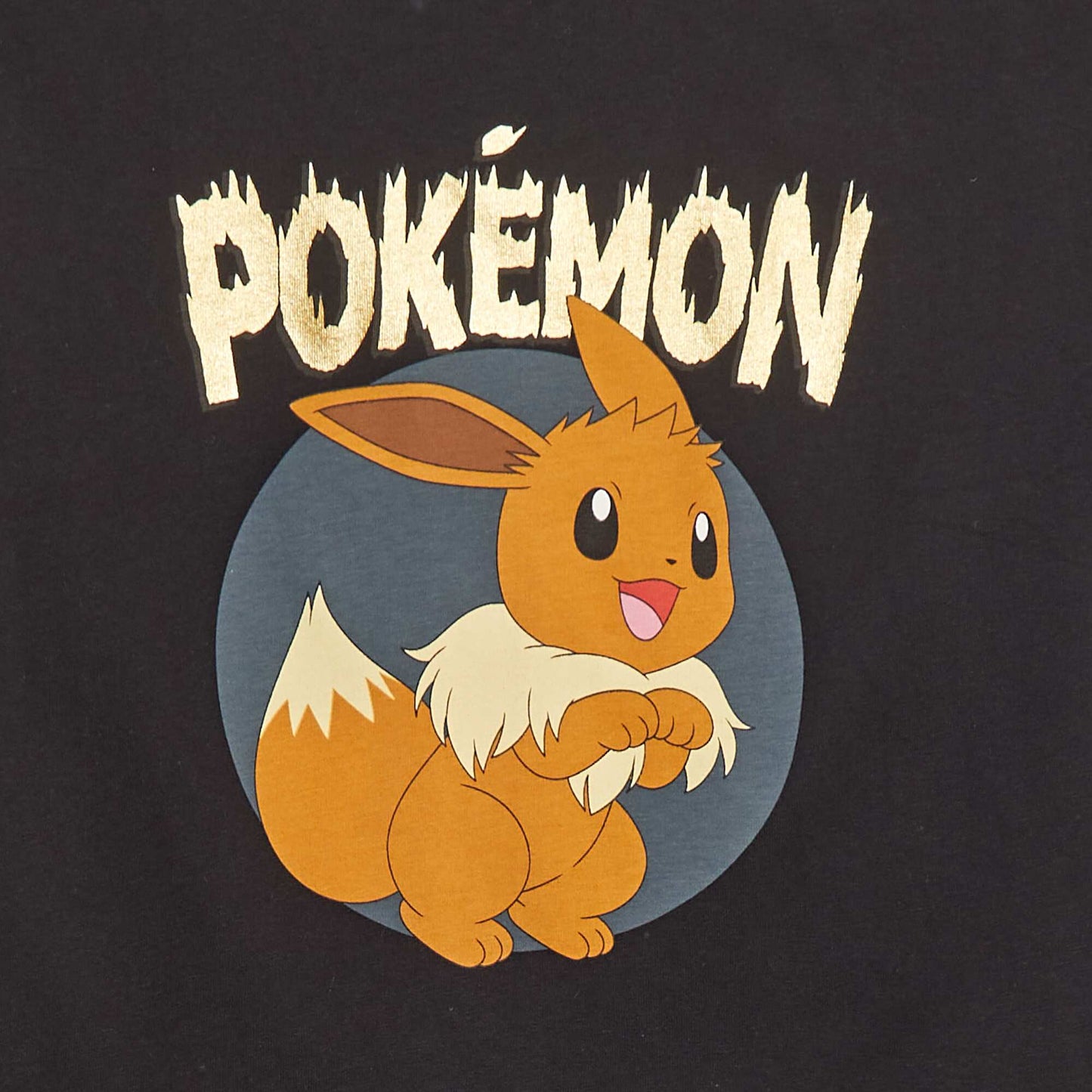 Tee-shirt imprimé 'Pokémon' NOIR