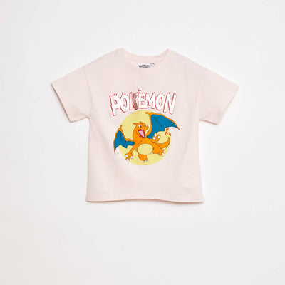 Tee-shirt imprimé 'Pokémon' ROSE