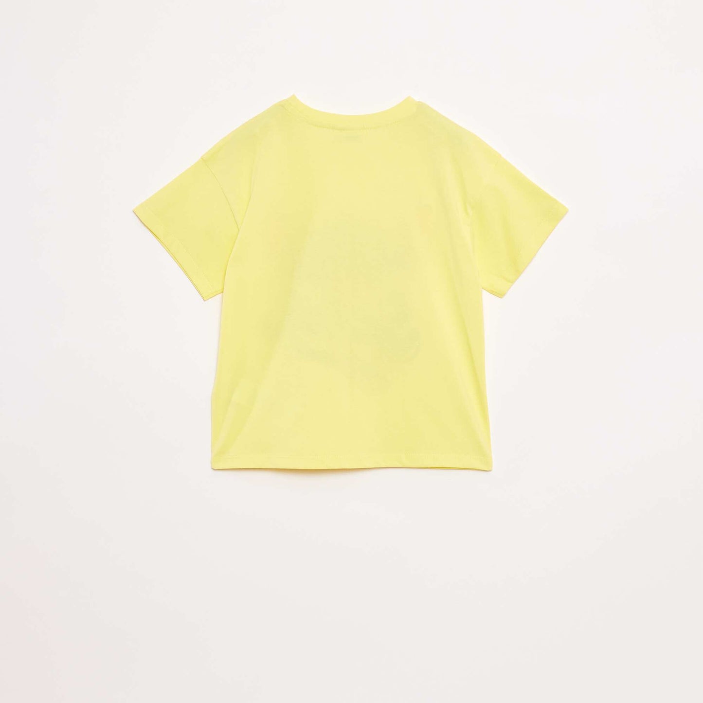 T-shirt 'Stitch' 'Disney' manches courtes JAUNE