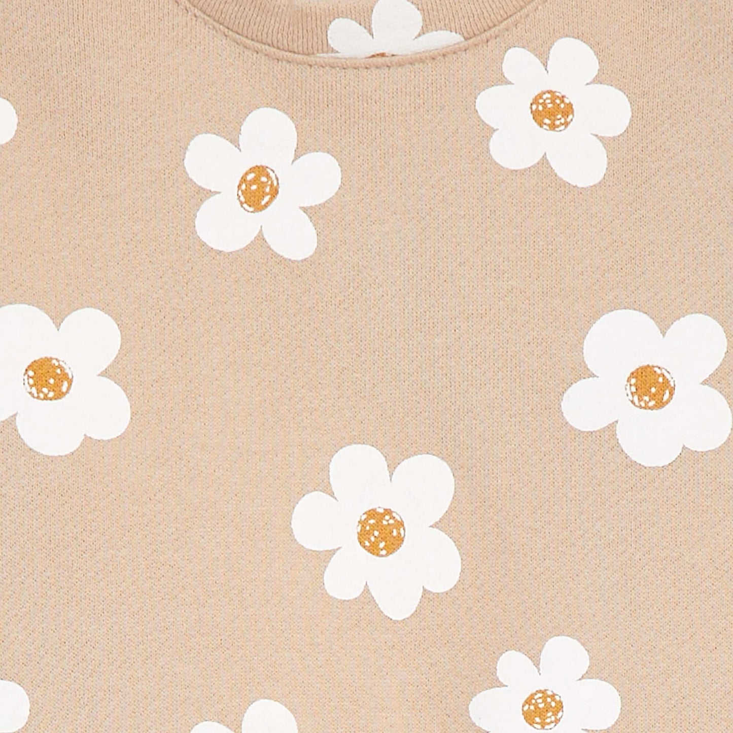 Sweat imprimé fantaisie BEIGE