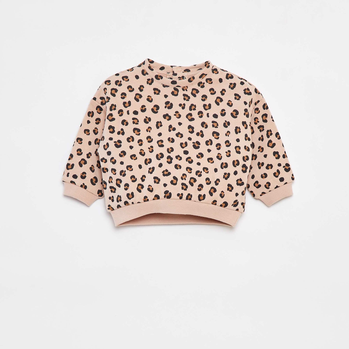 Sweat imprimé fantaisie BEIGE