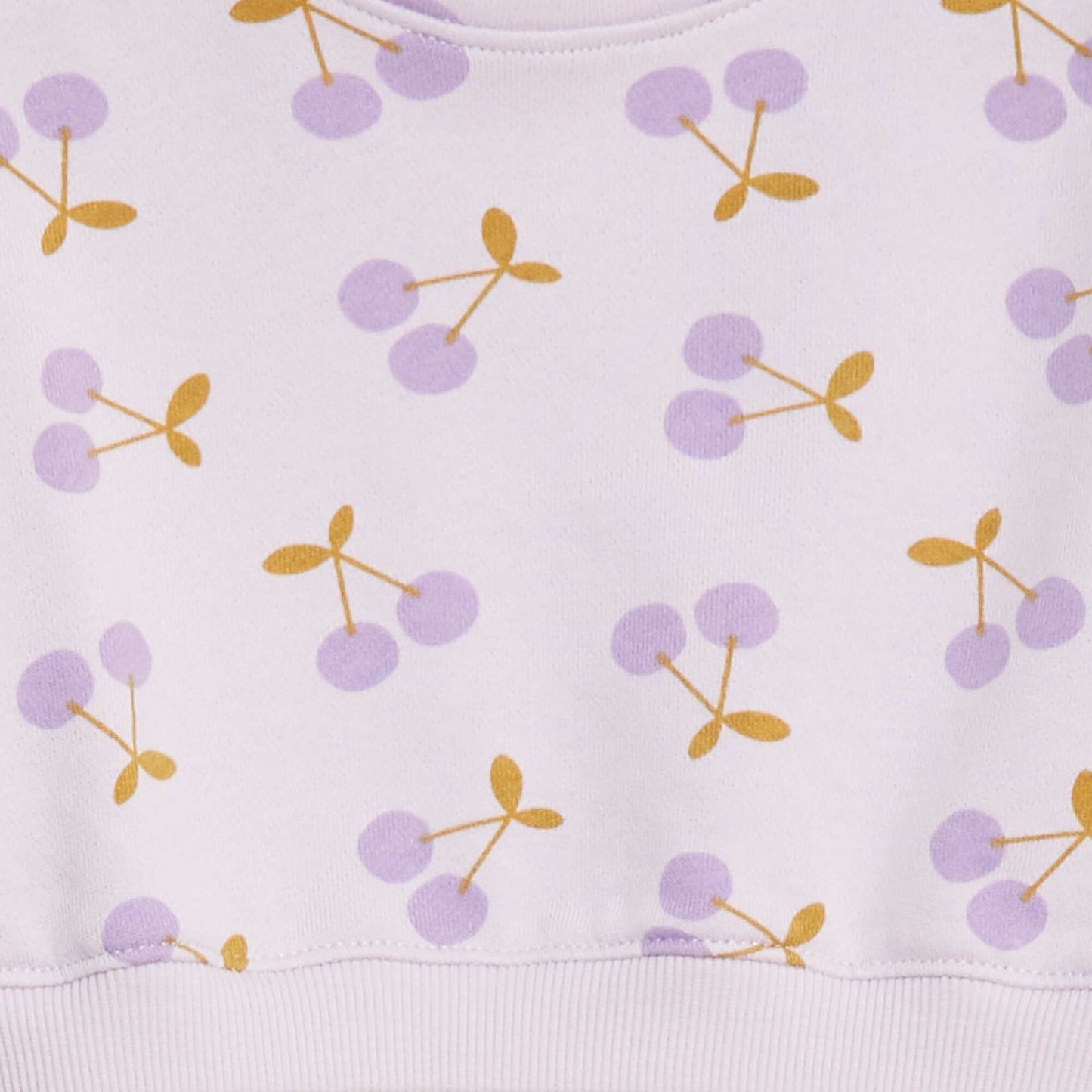 Sweat avec effet 2 en 1 à la base VIOLET