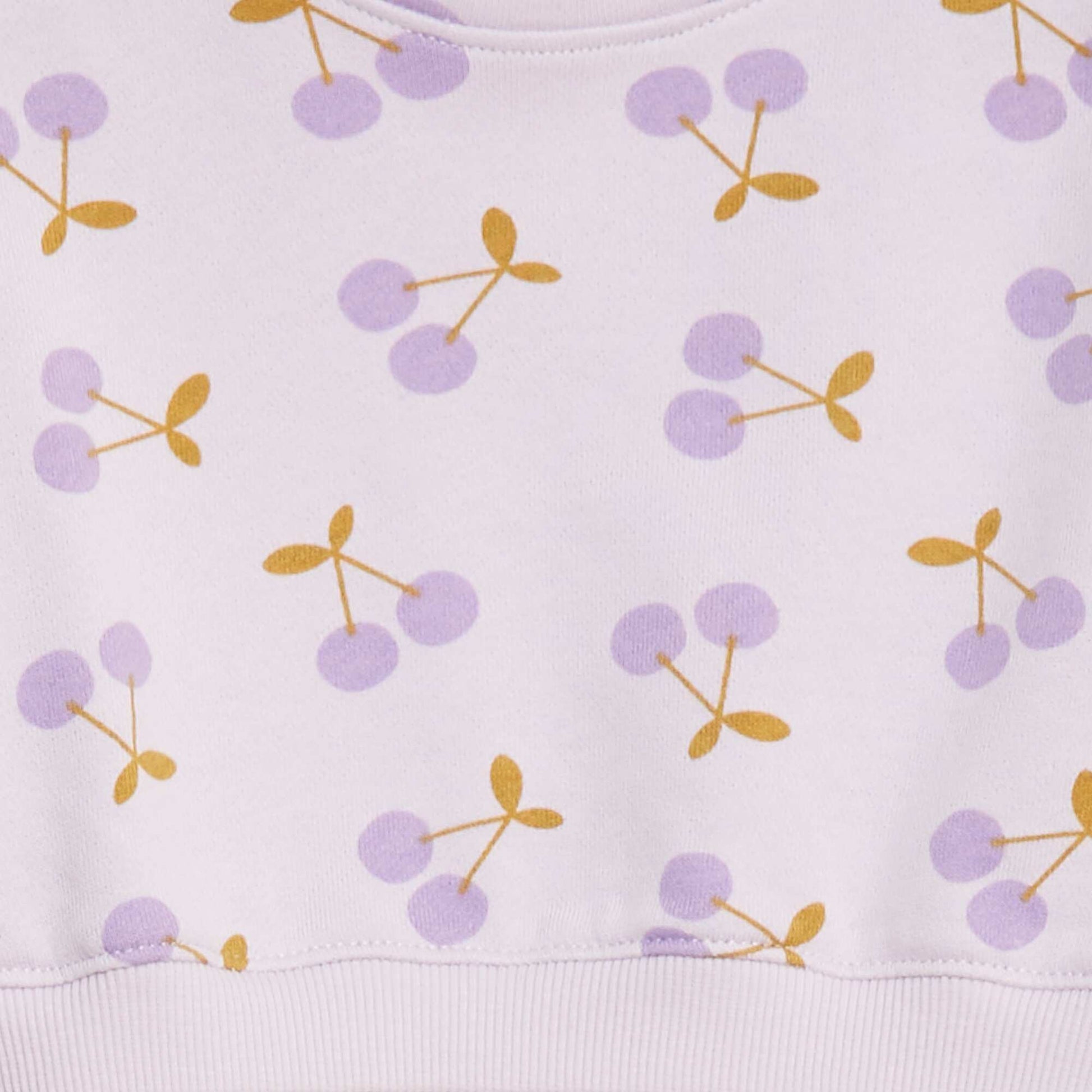 Sweat avec effet 2 en 1 à la base VIOLET