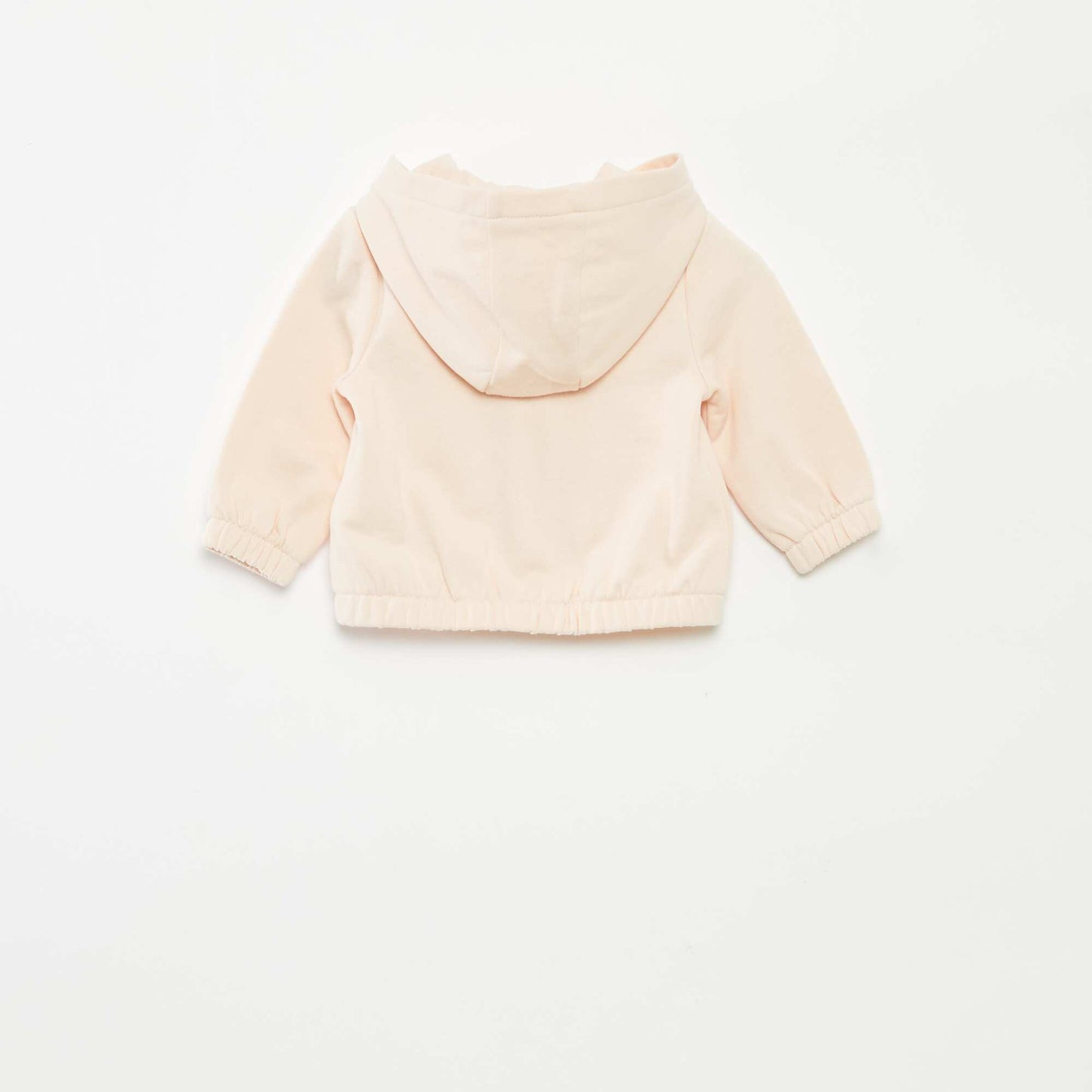 Sweat à capuche zippé 'Marie' ROSE