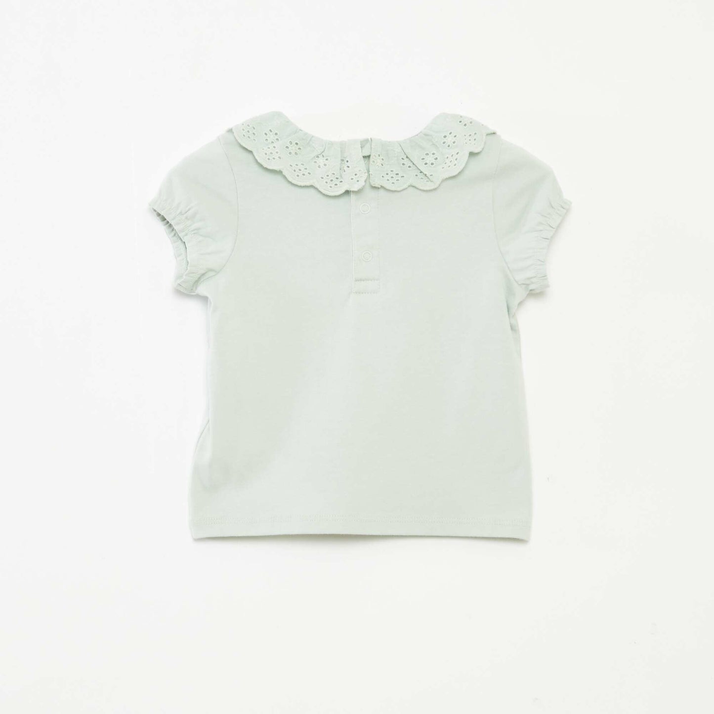 T-shirt à broderie anglaise 'Bambi' VERT