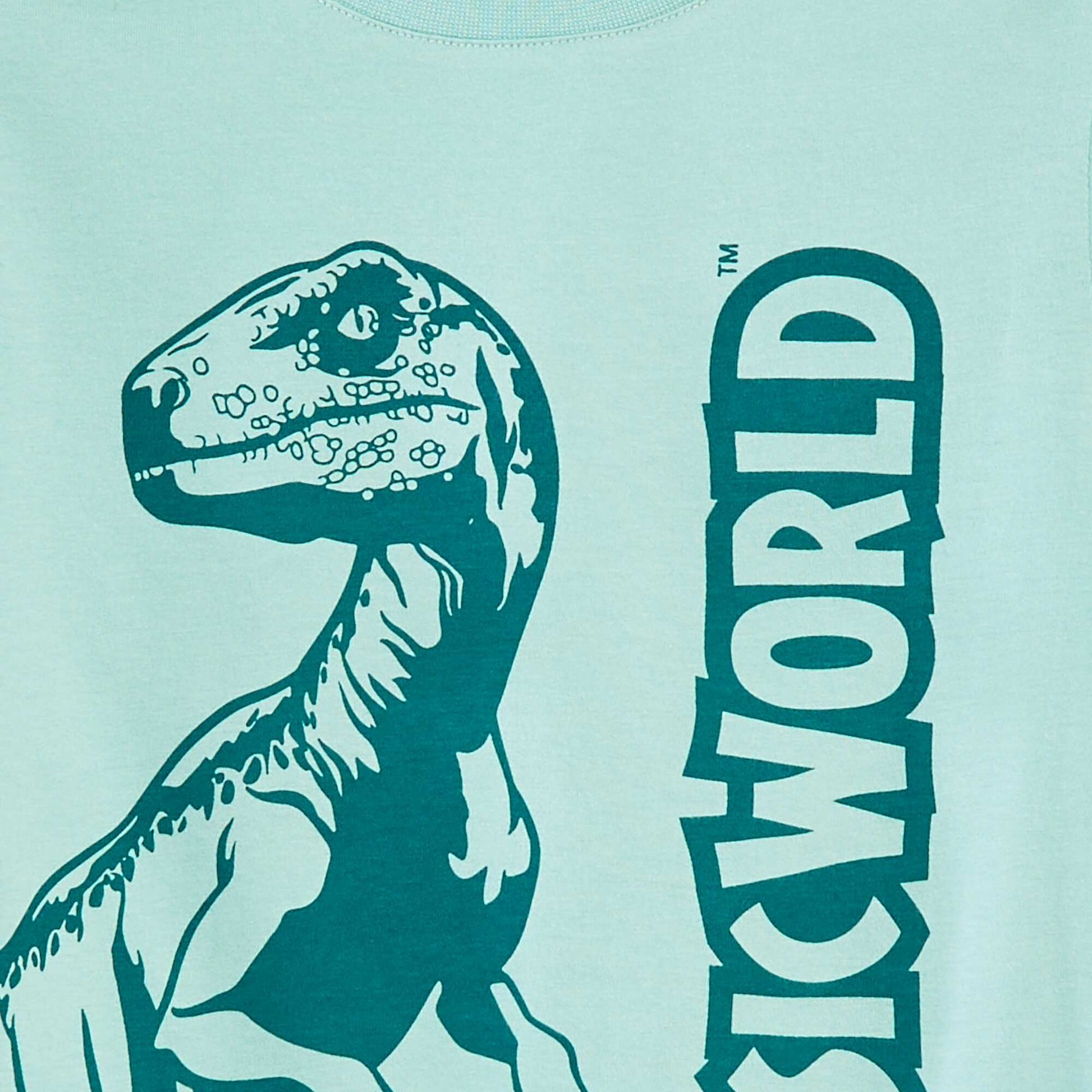T-shirt à manches courtes 'Jurassic World' VERT