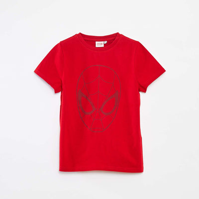 T-shirt à manches courtes 'Marvel' ROUGE